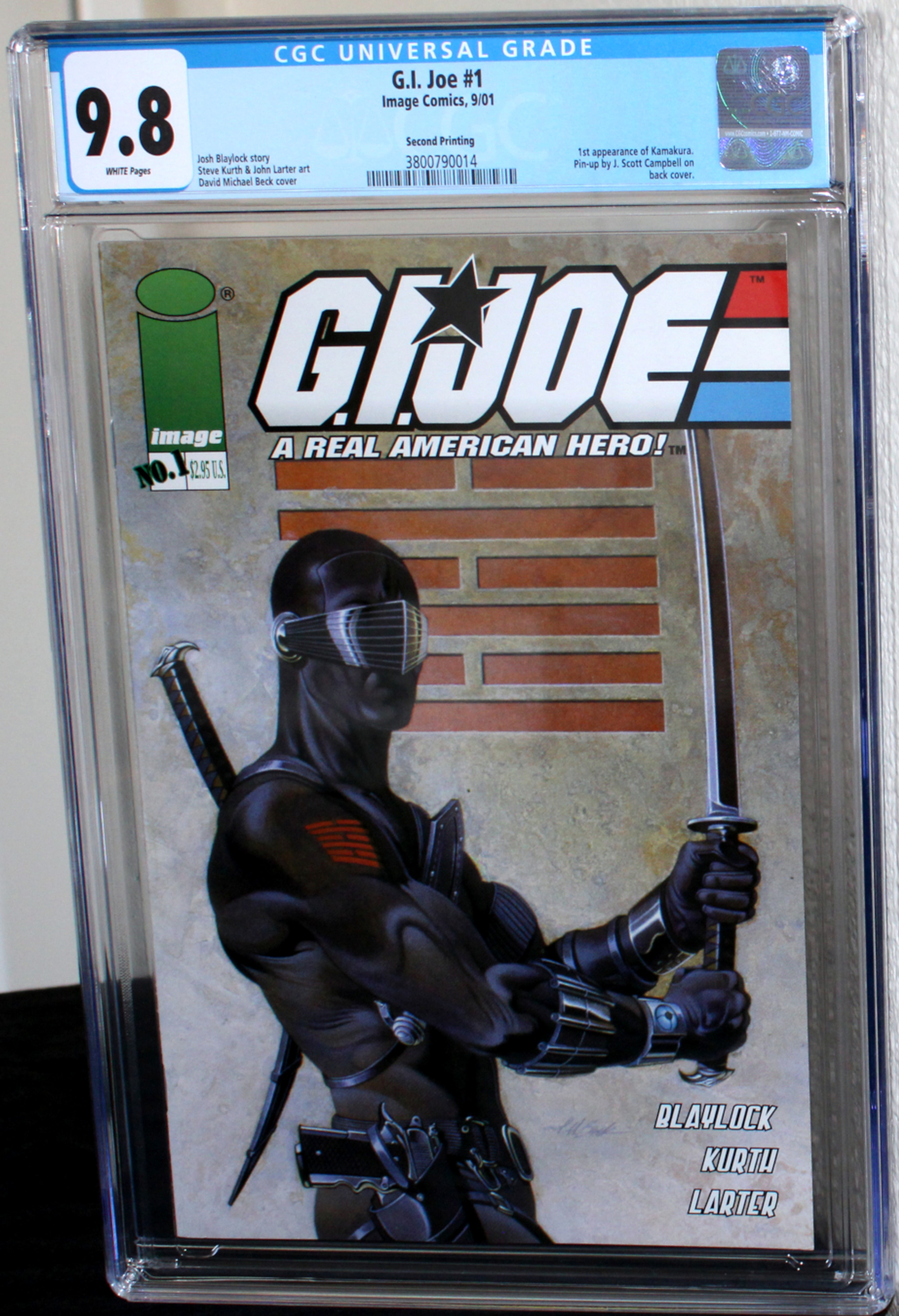 G.I. Joe (2001) #1 Second Print