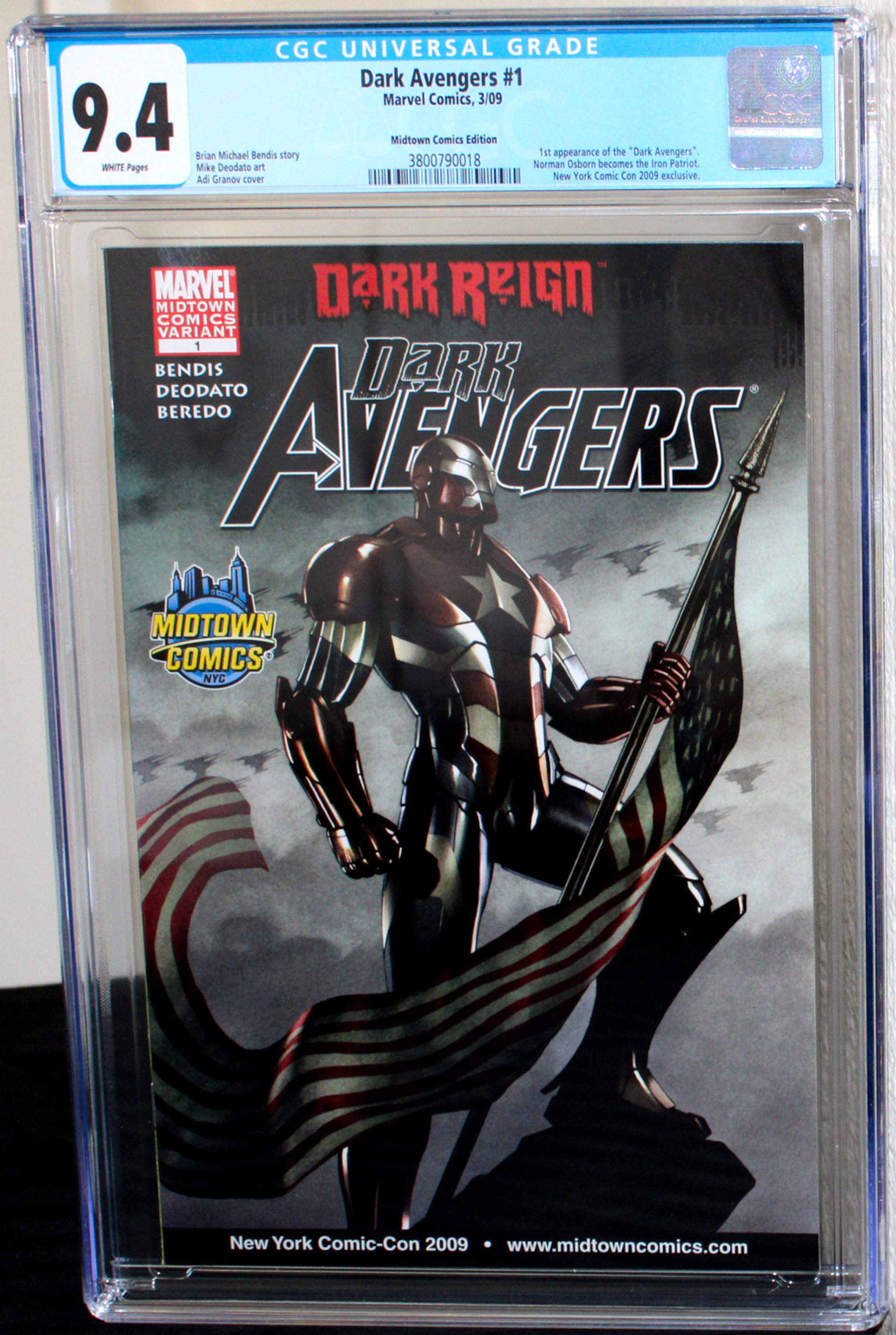 Dark Avengers #1 Midtown Comics NYCC Edition