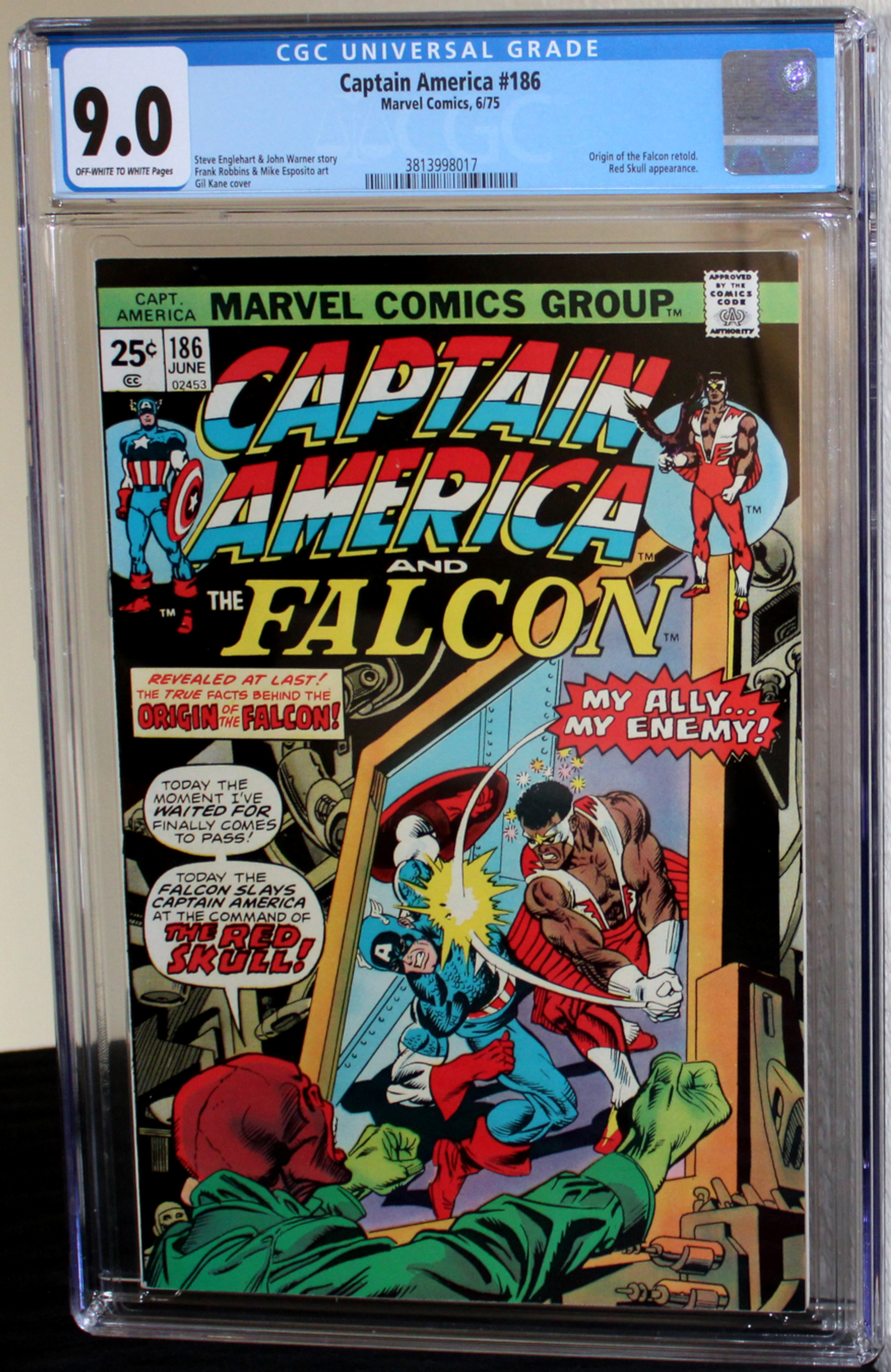 Captain America #186