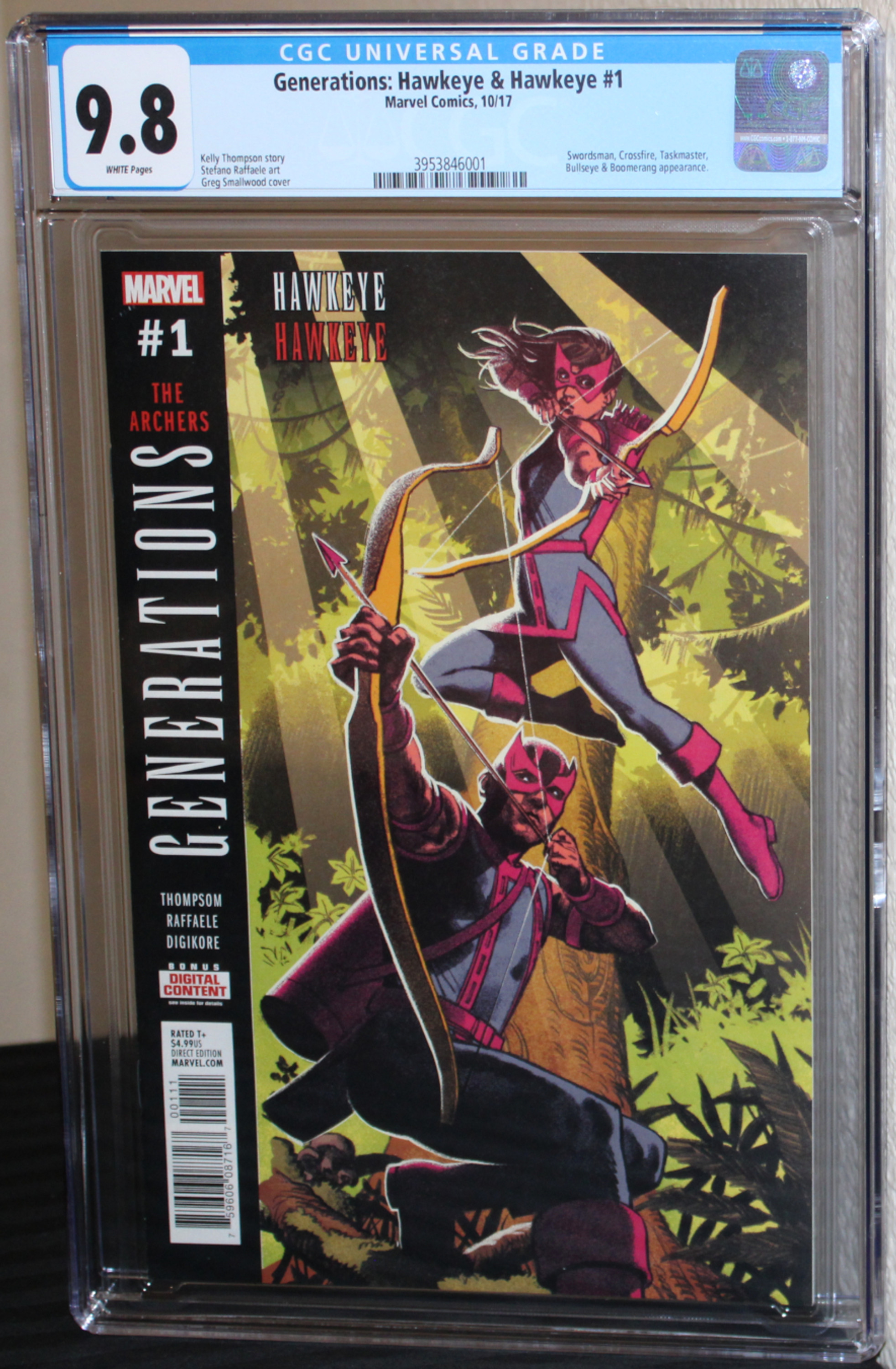 Generations: Hawkeye & Hawkeye #1