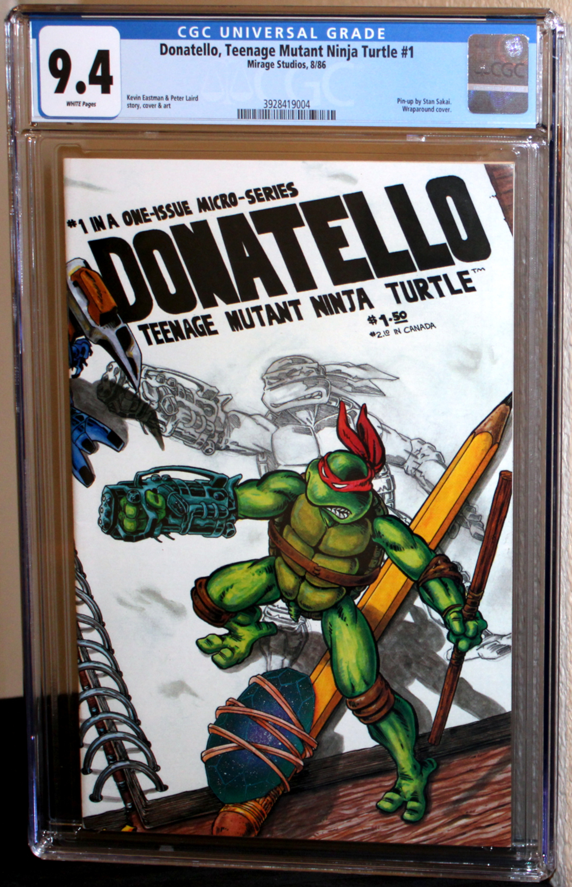 Donatello, Teenage Mutant Ninja Turtle #1