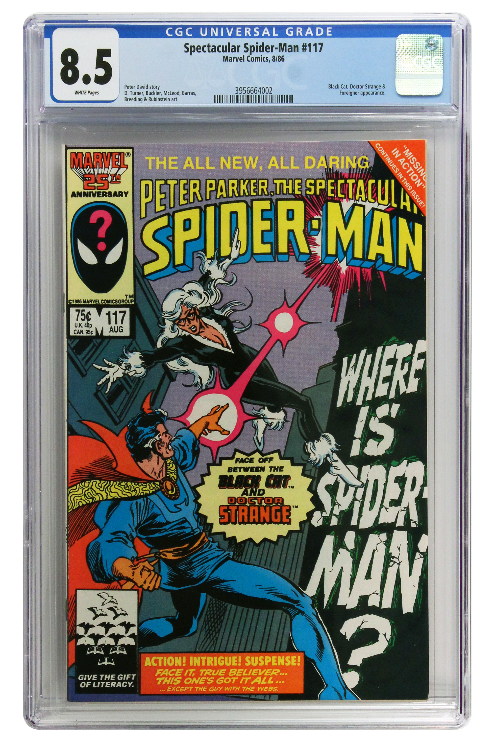 Spectacular Spider-Man #117