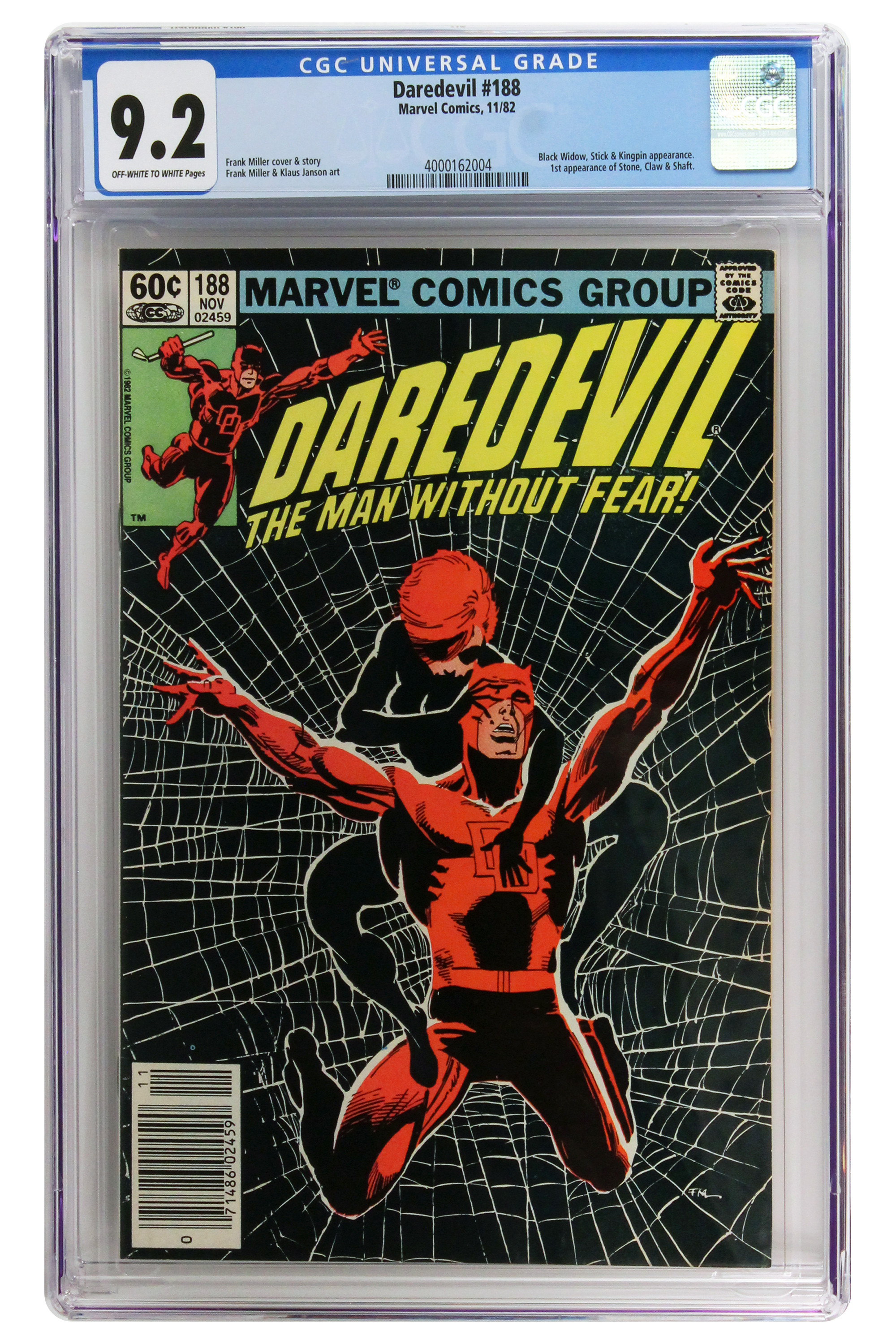 Daredevil #188 Newsstand Edition