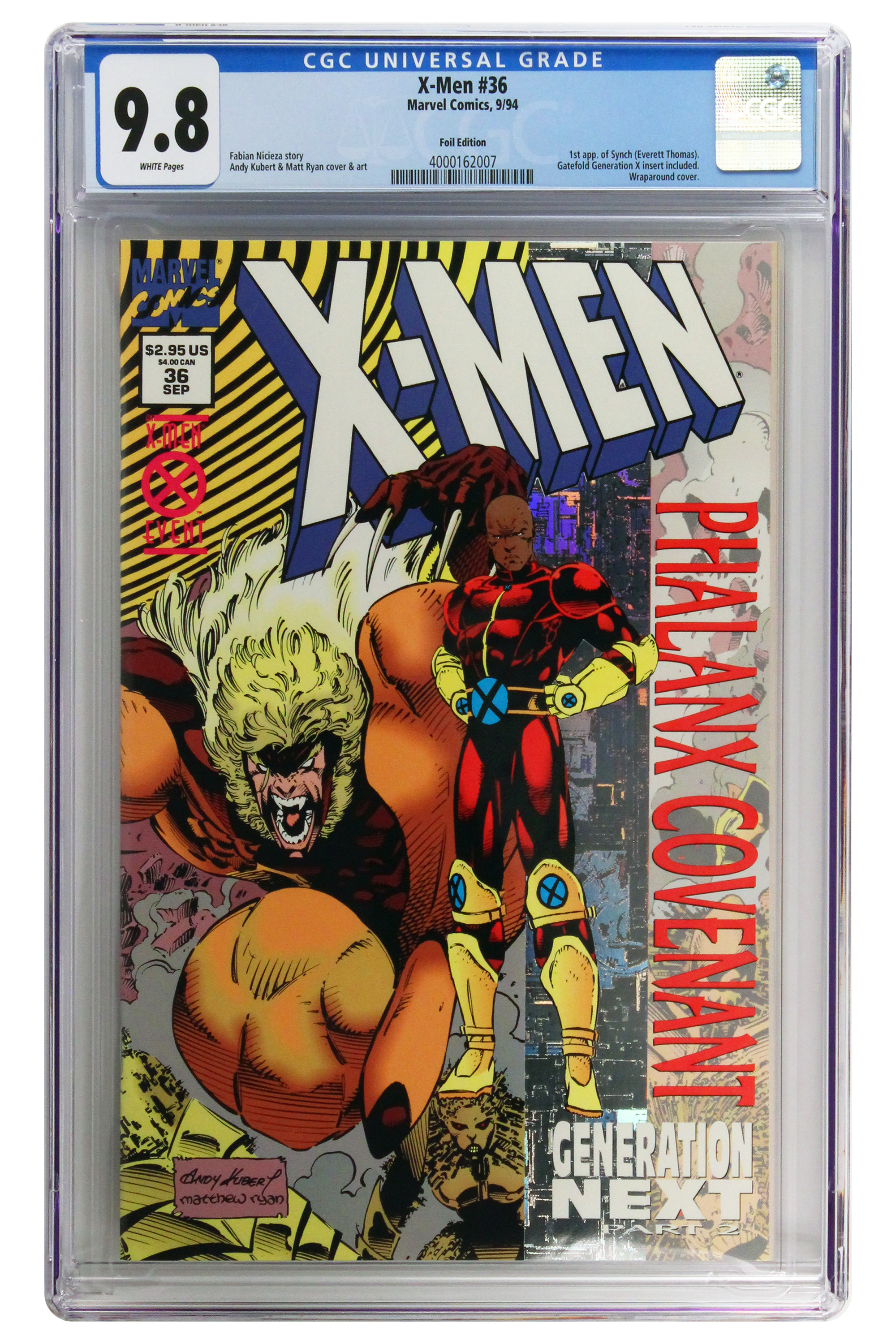 X-Men #36 Foil Edition