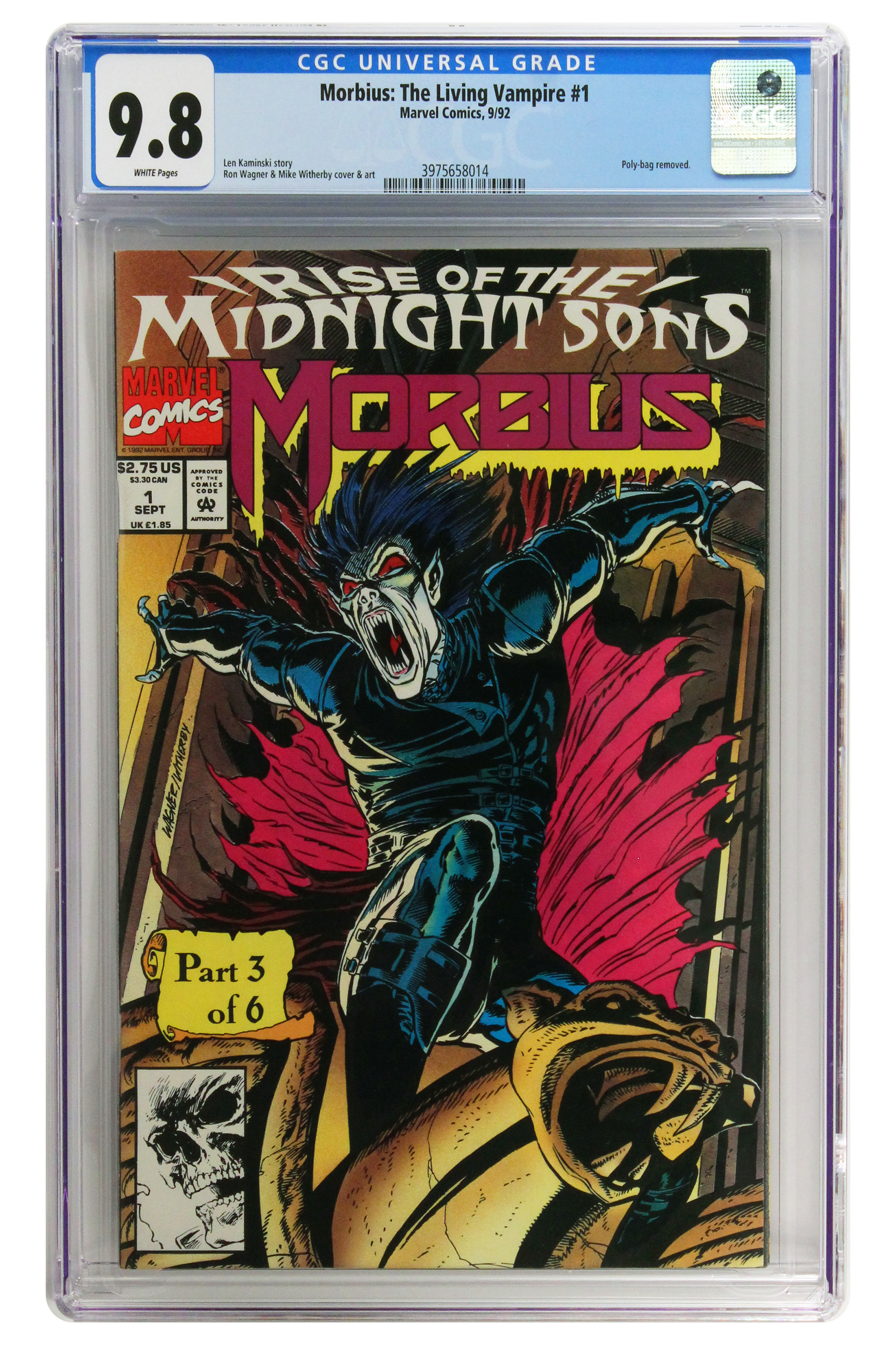 Morbius: The Living Vampire #1