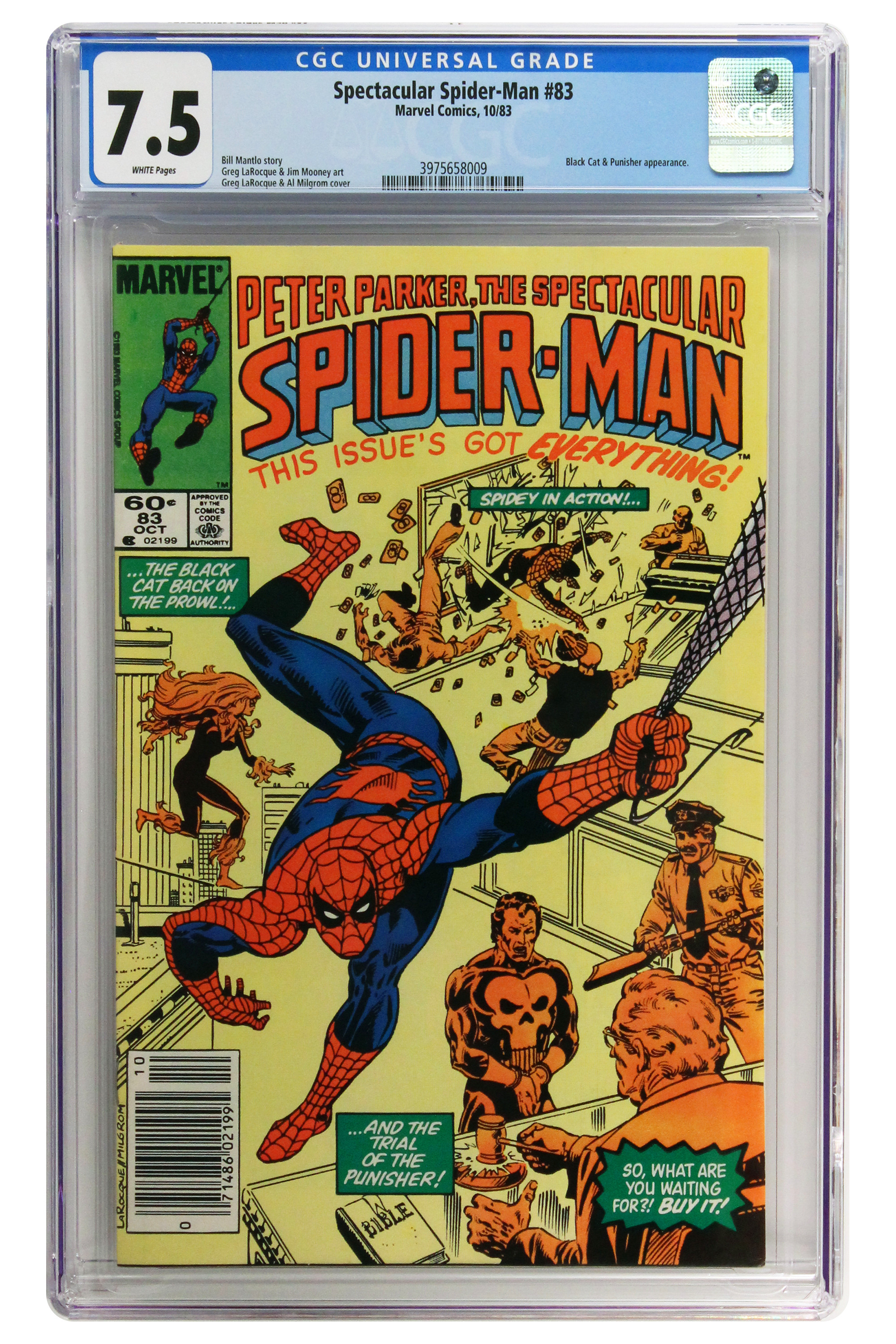 Spectacular Spider-Man #83 Newsstand