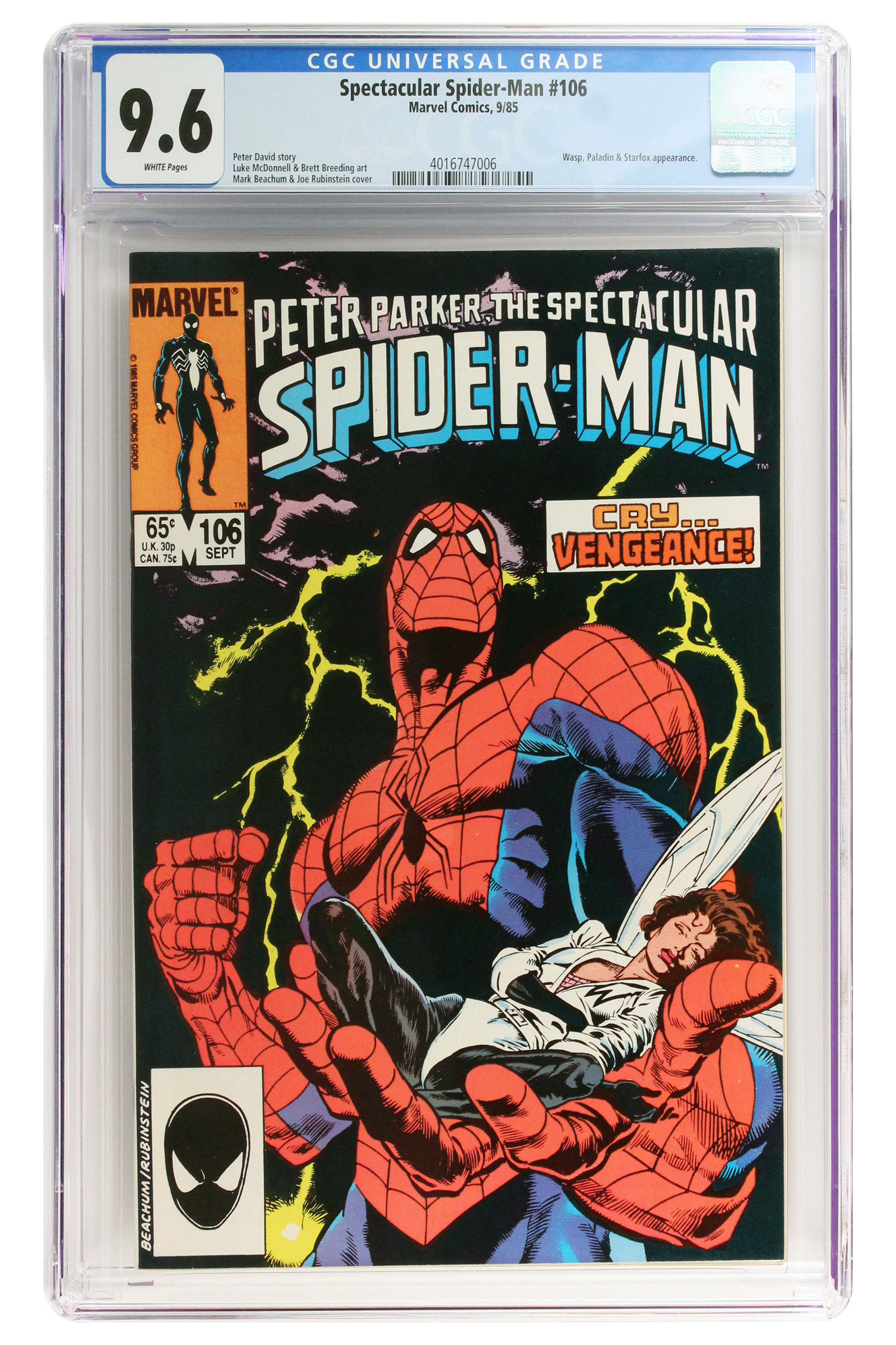 Spectacular Spider-Man #106