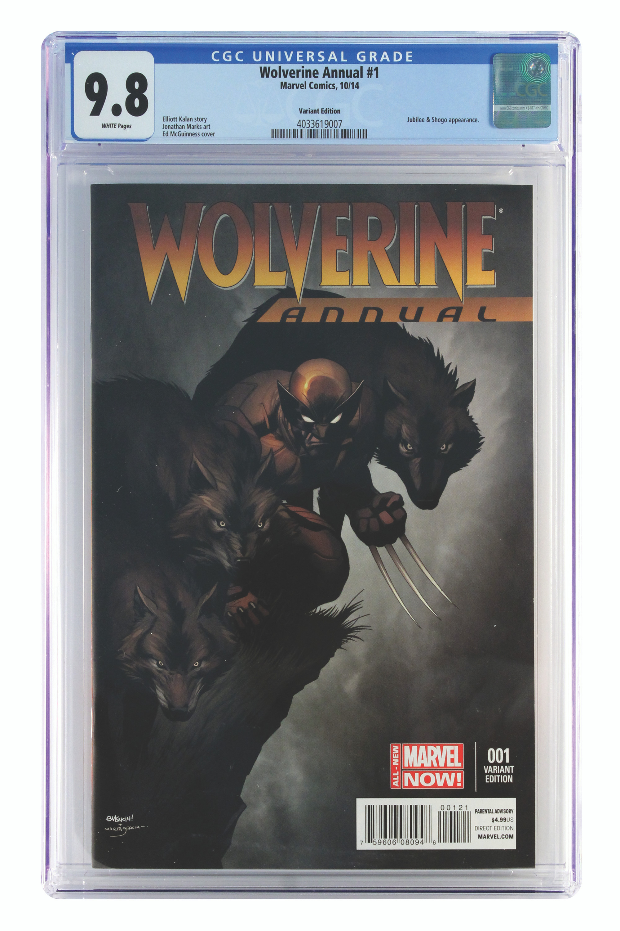 Wolverine Annual #1 Variant Edition