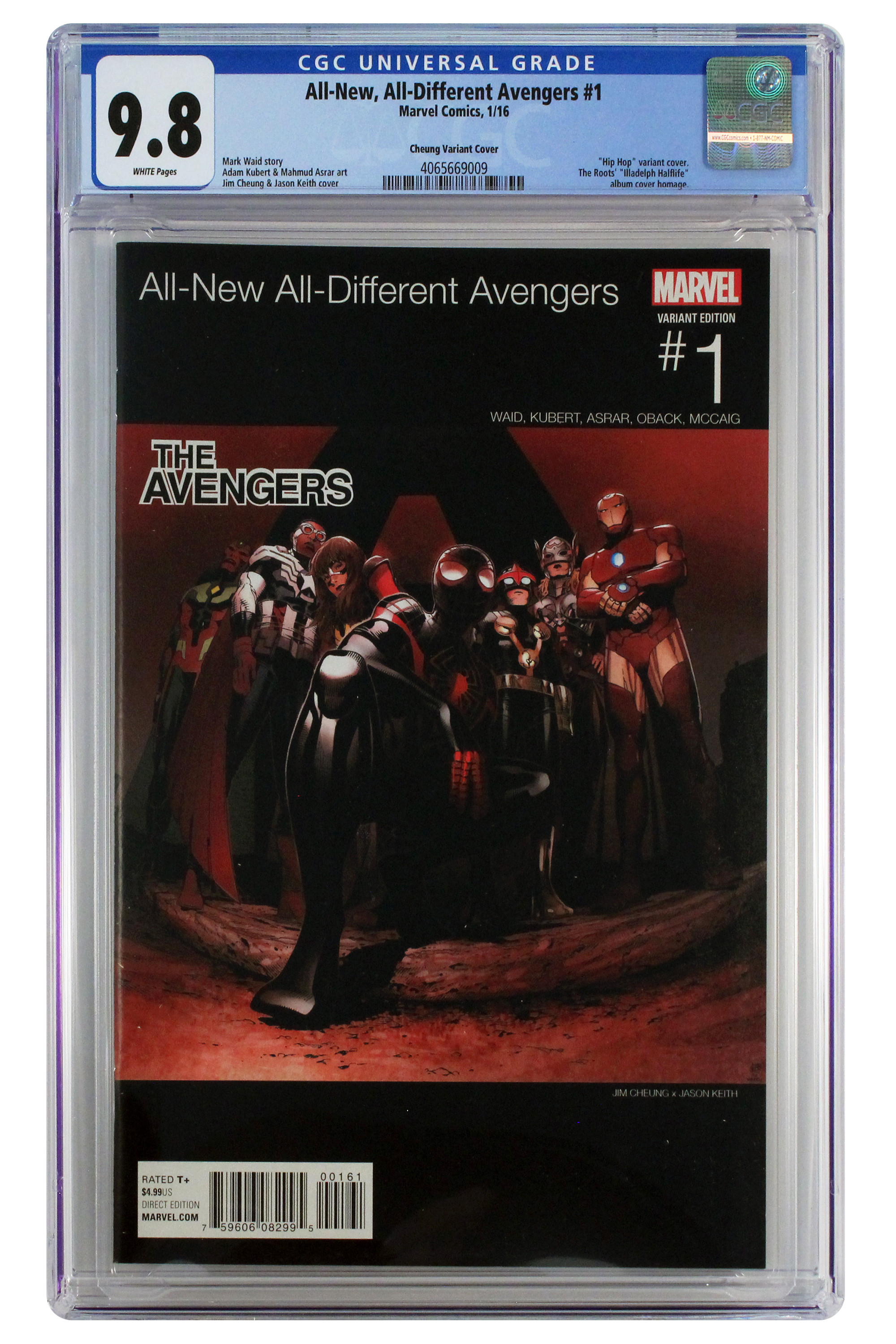All-New, All-Different Avengers #1 Hip Hop Variant