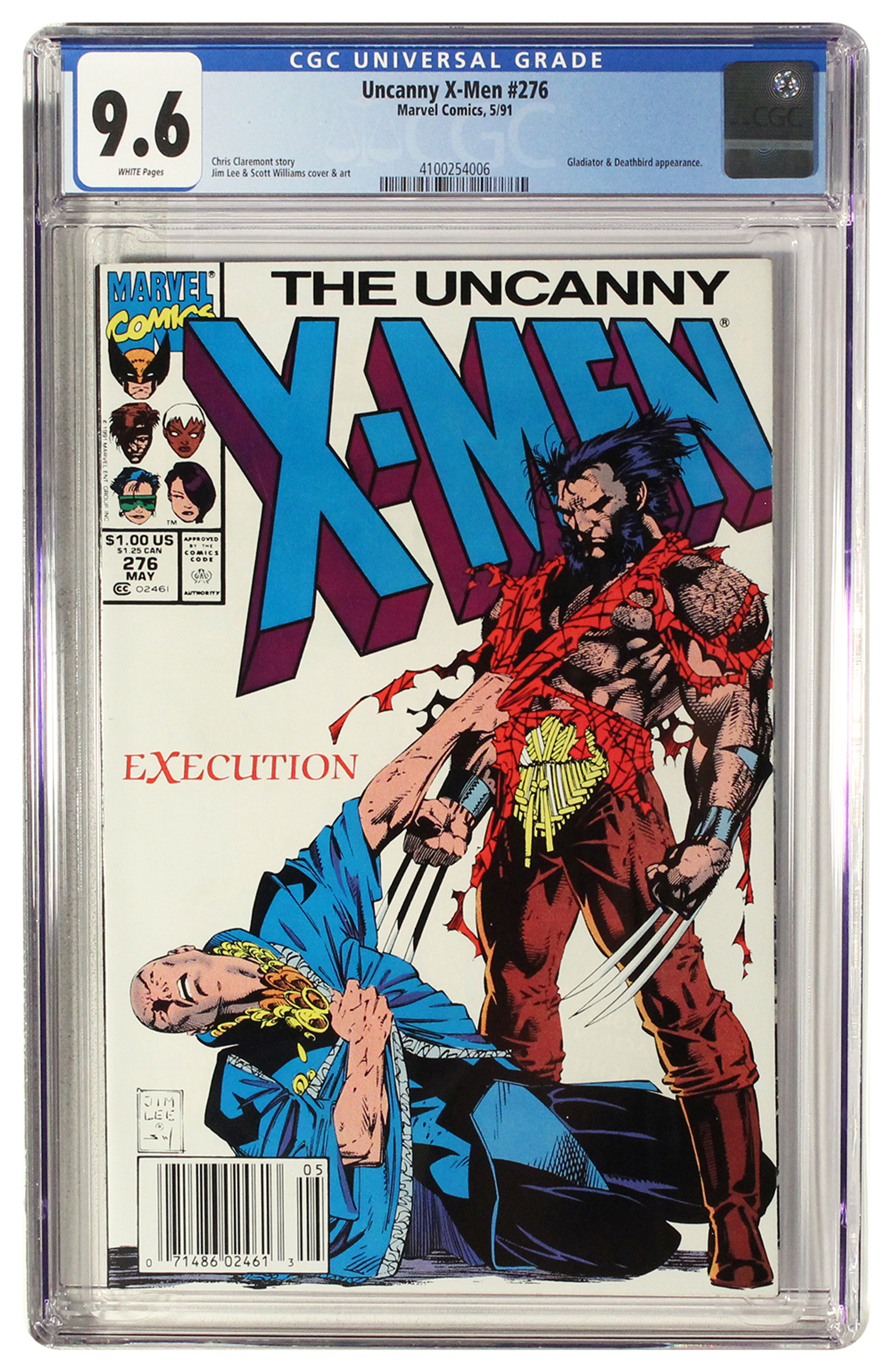 Uncanny X-Men #276 Newsstand Edition