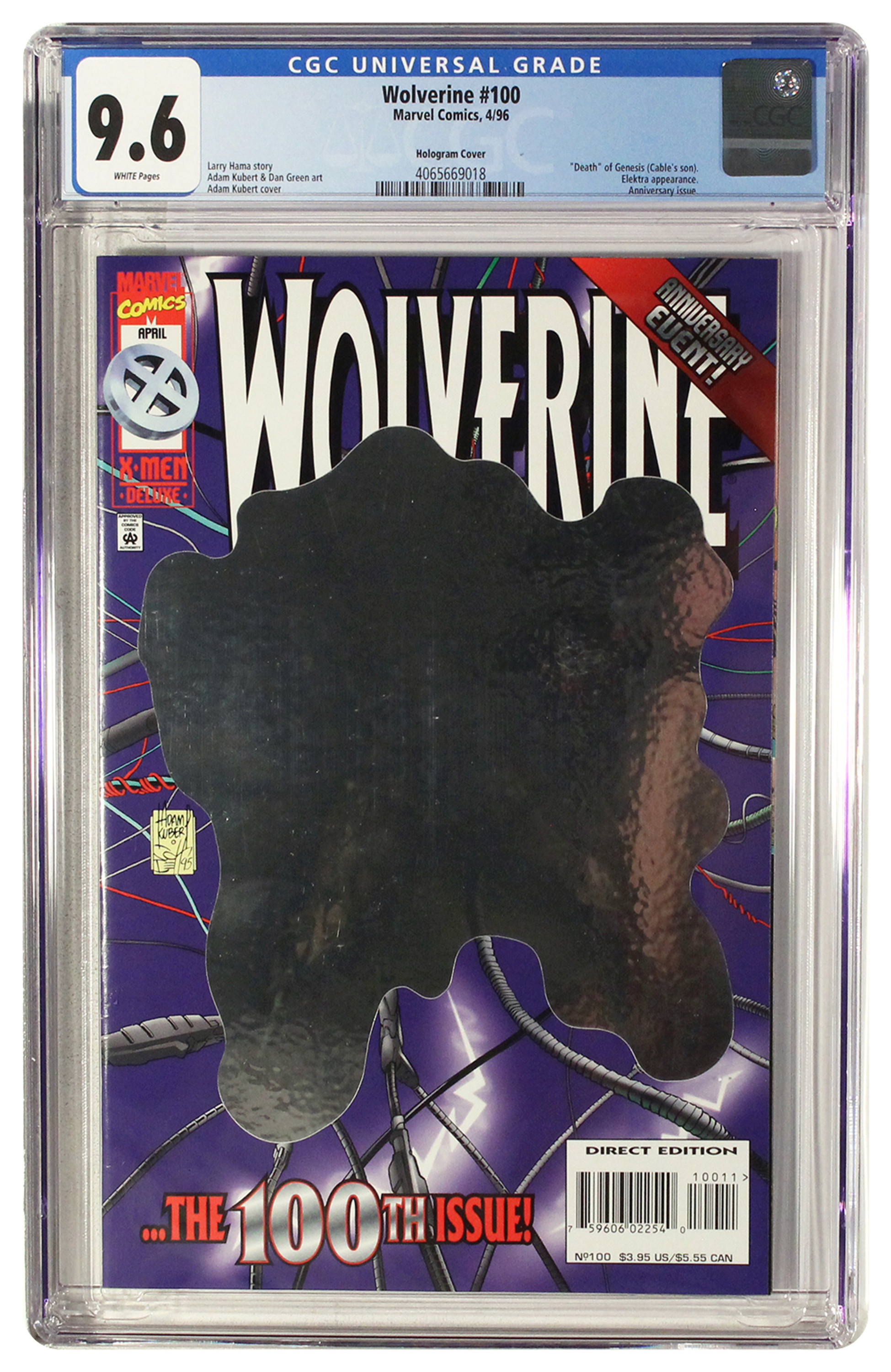 Wolverine #100 Hologram Cover