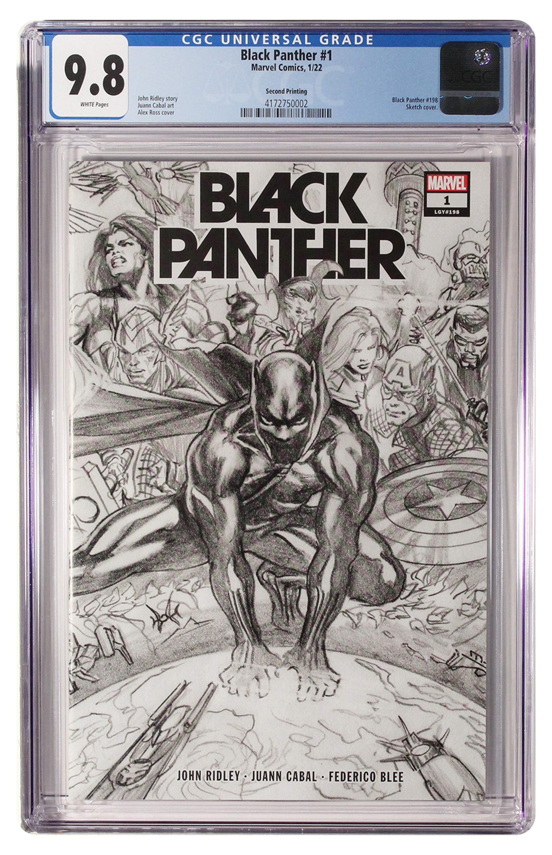 Black Panther #1 (2022) Second Print