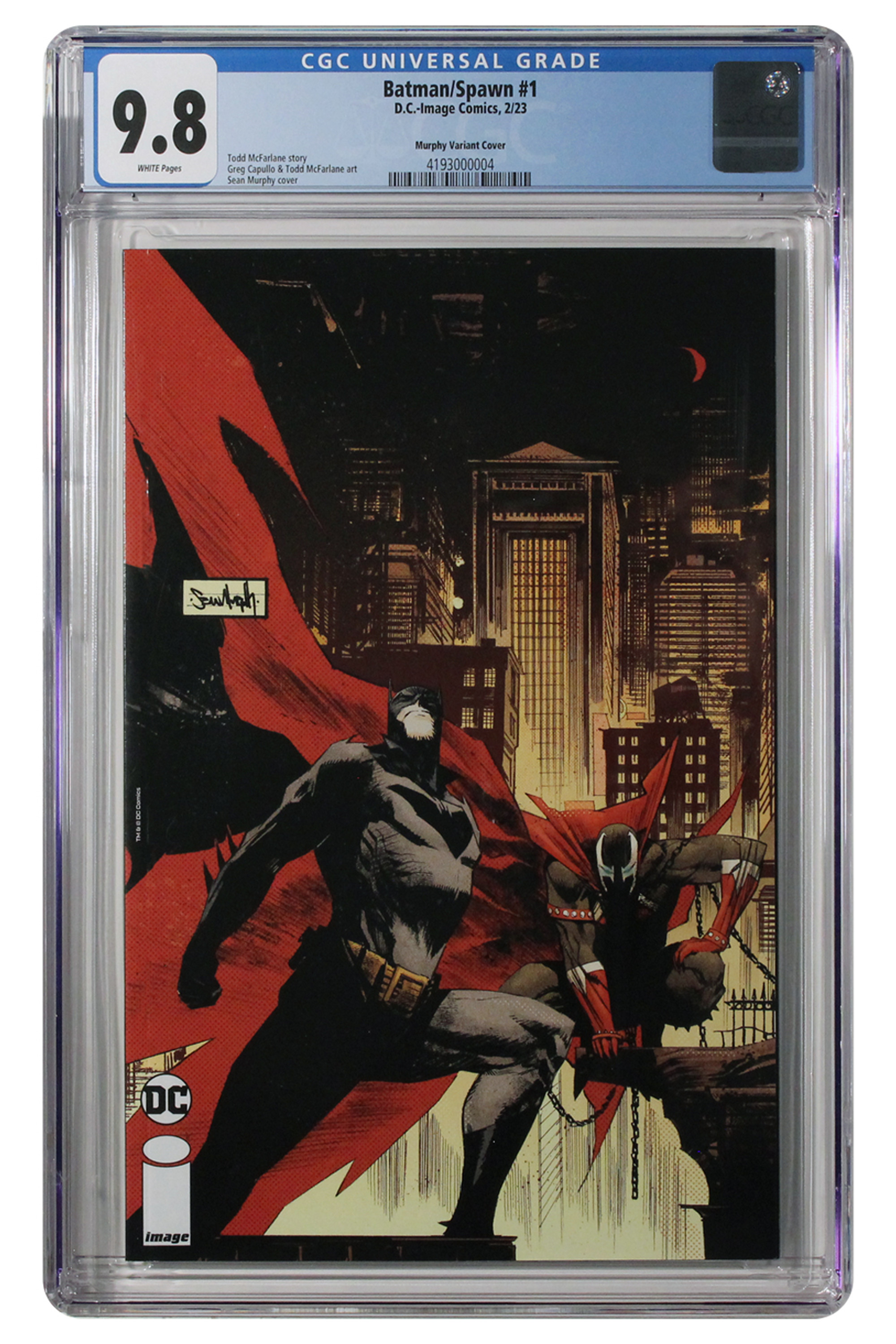 Batman/Spawn #1 Murphy Variant Cover