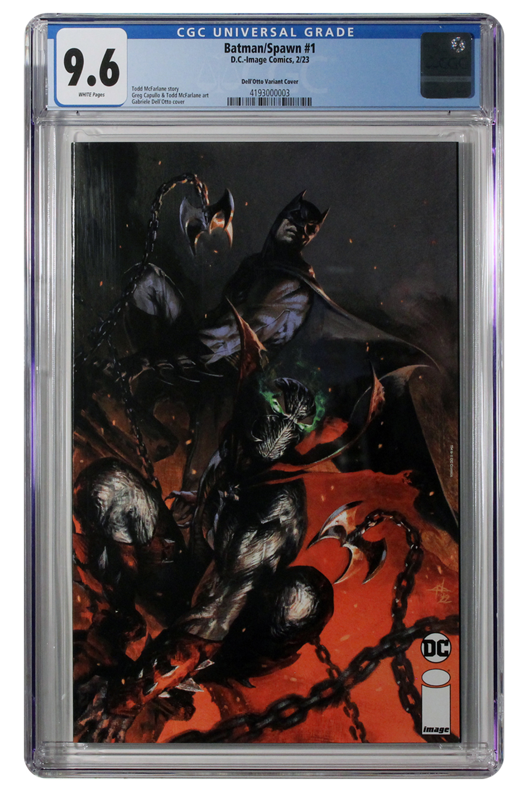 Batman/Spawn #1 Dell'Otto Variant Cover