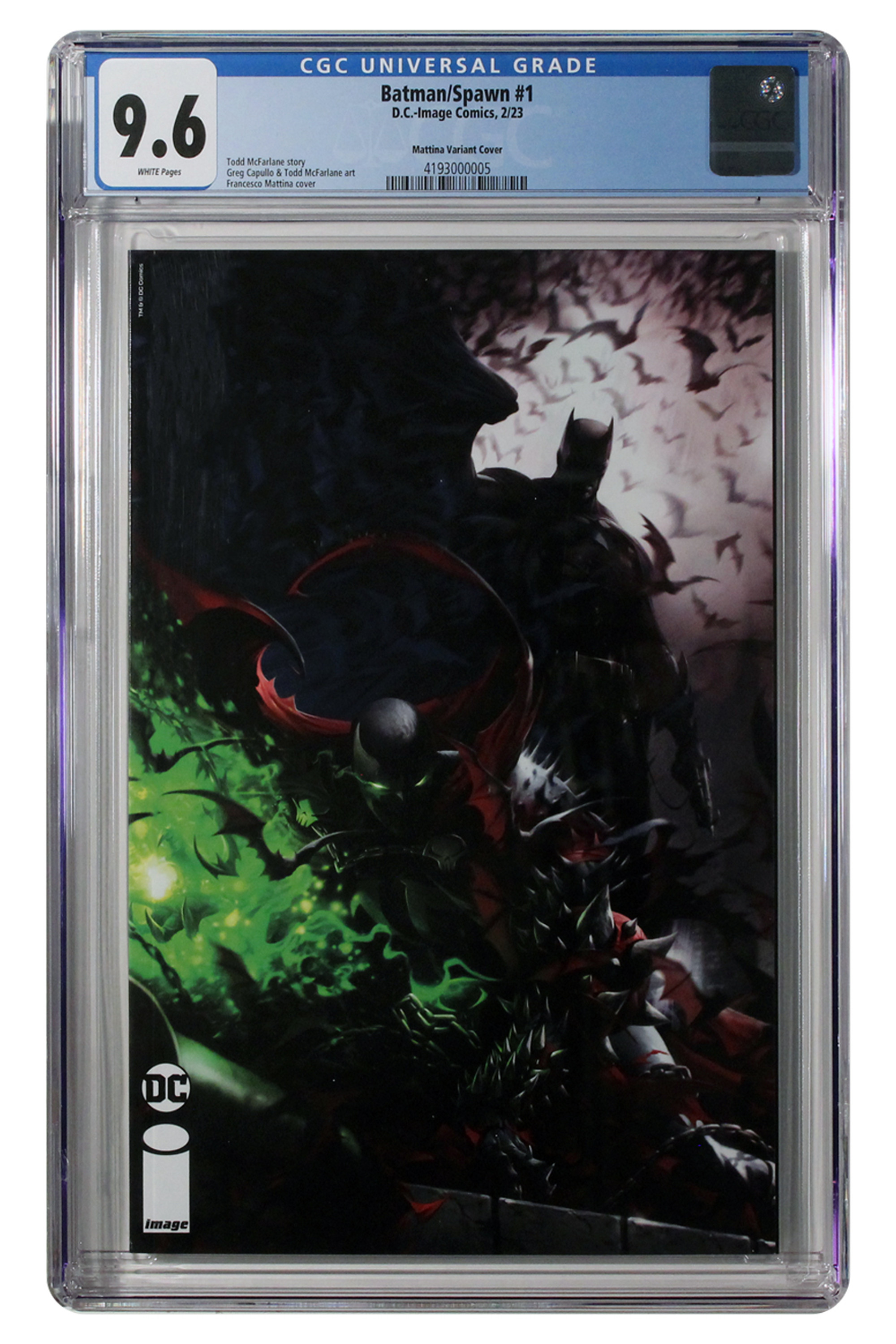 Batman/Spawn #1 Mattina Variant Cover
