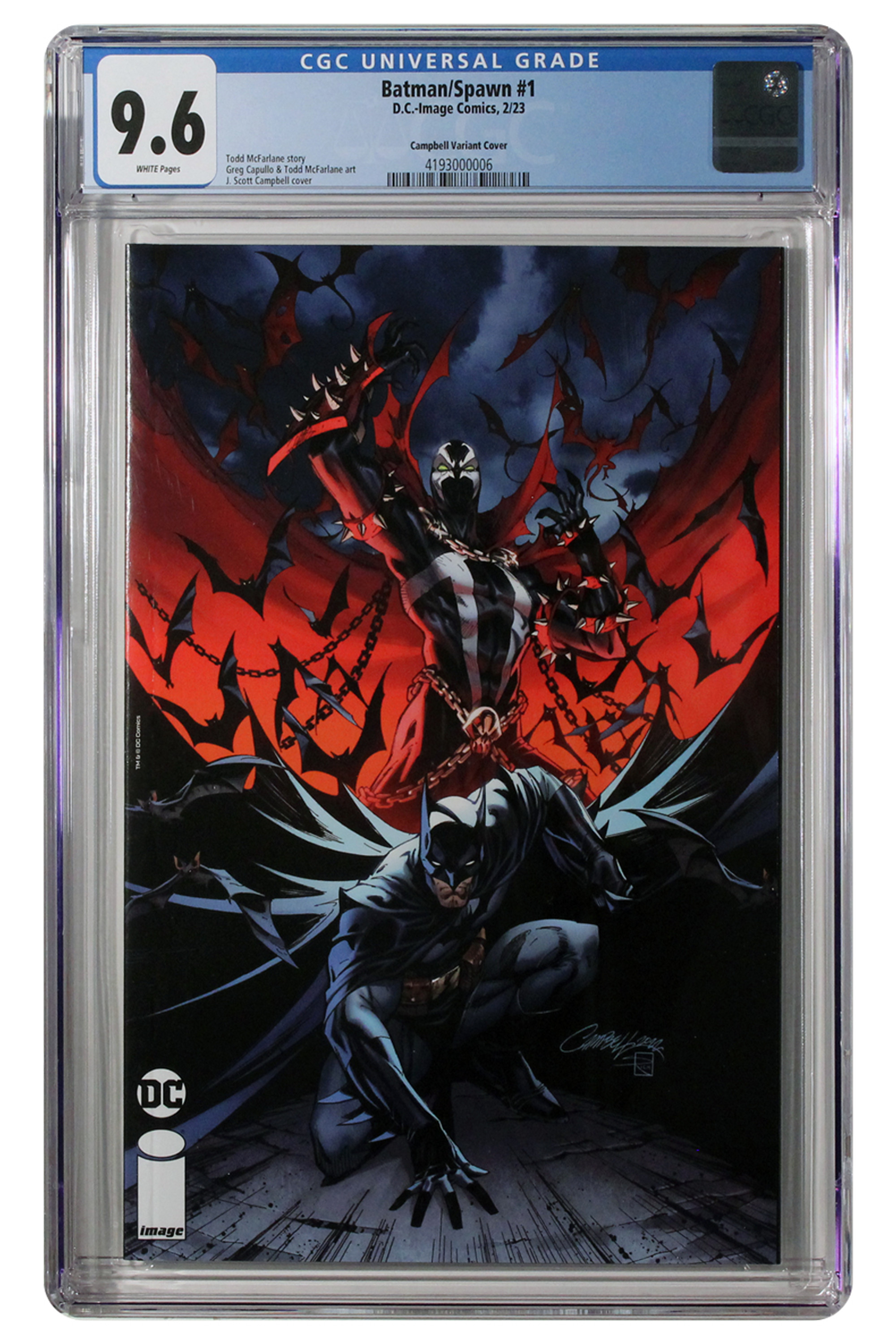 Batman/Spawn #1 Campbell Variant Cover
