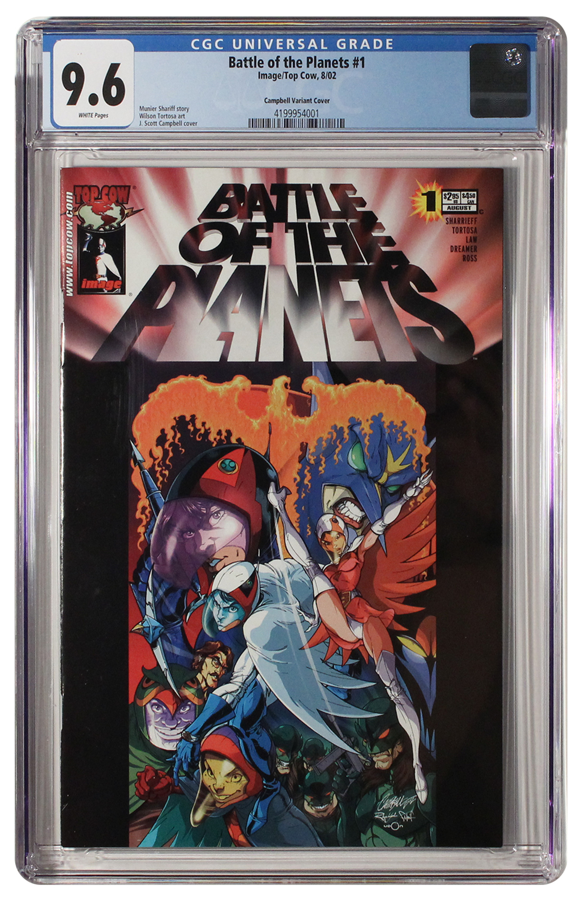 Battle of the Planets #1 Campbell Variant Cover