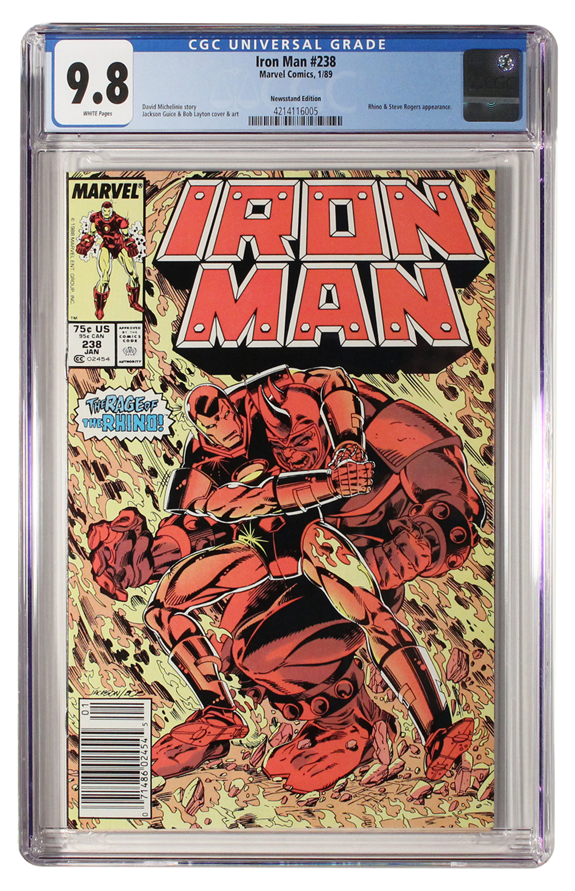 Iron Man #238 Newsstand Edition