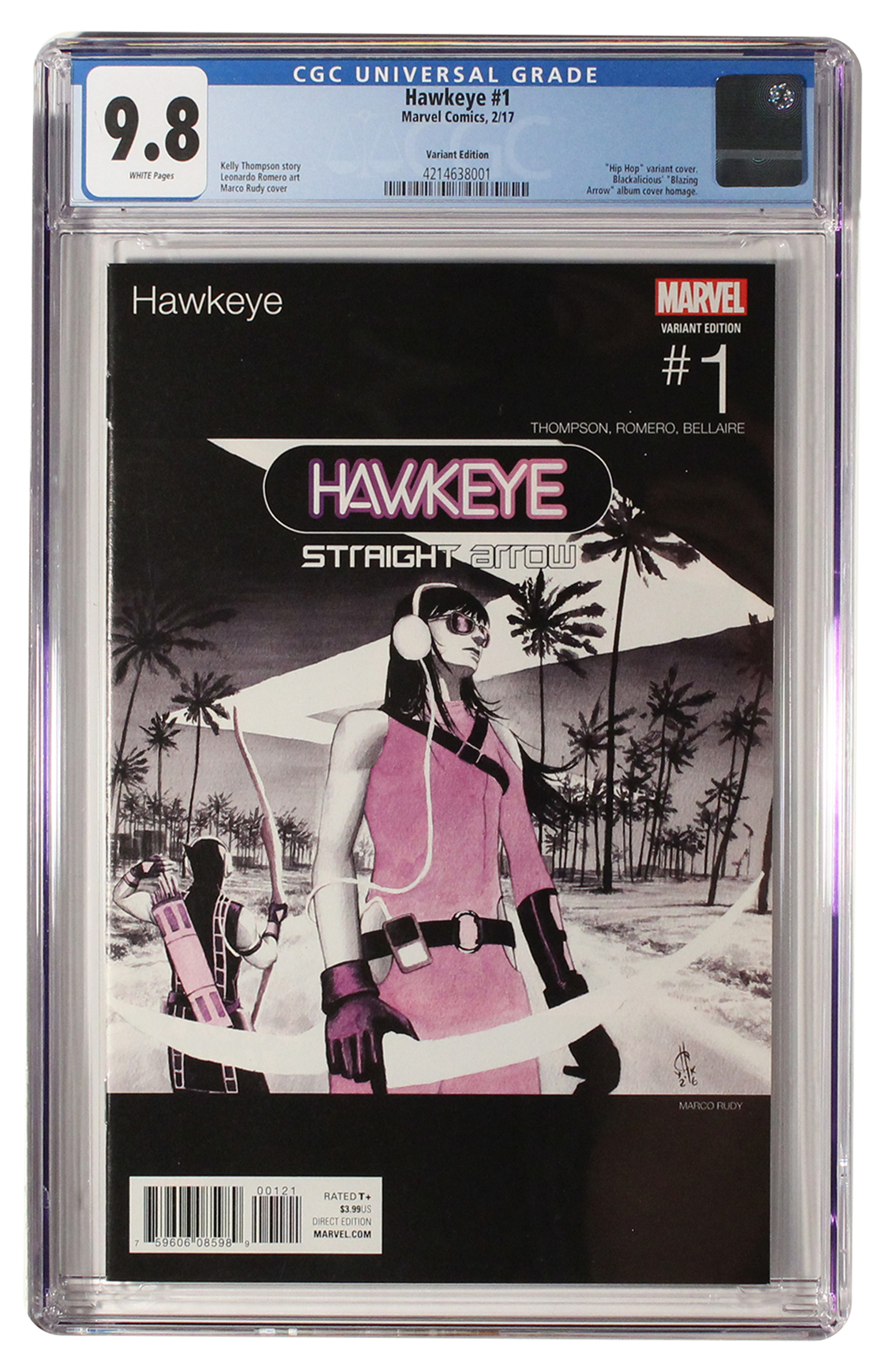 Hawkeye #1 Hip-Hop Variant
