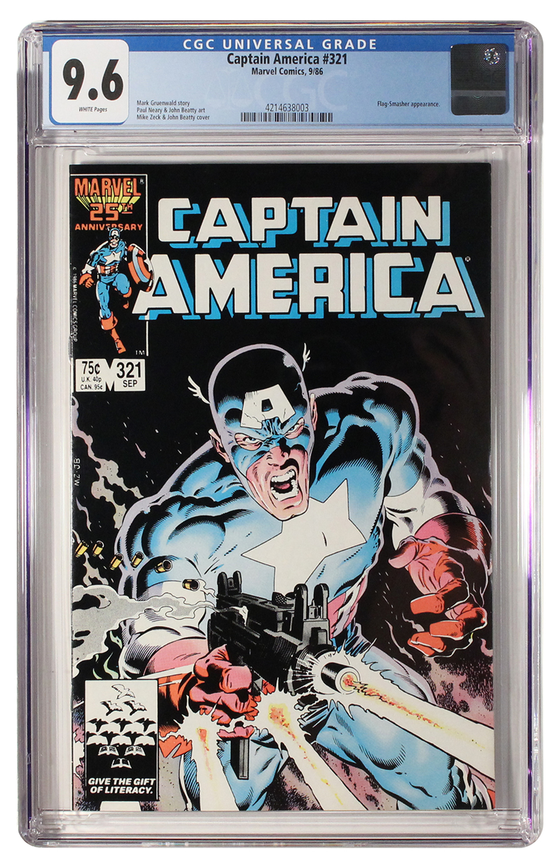 Captain America #321