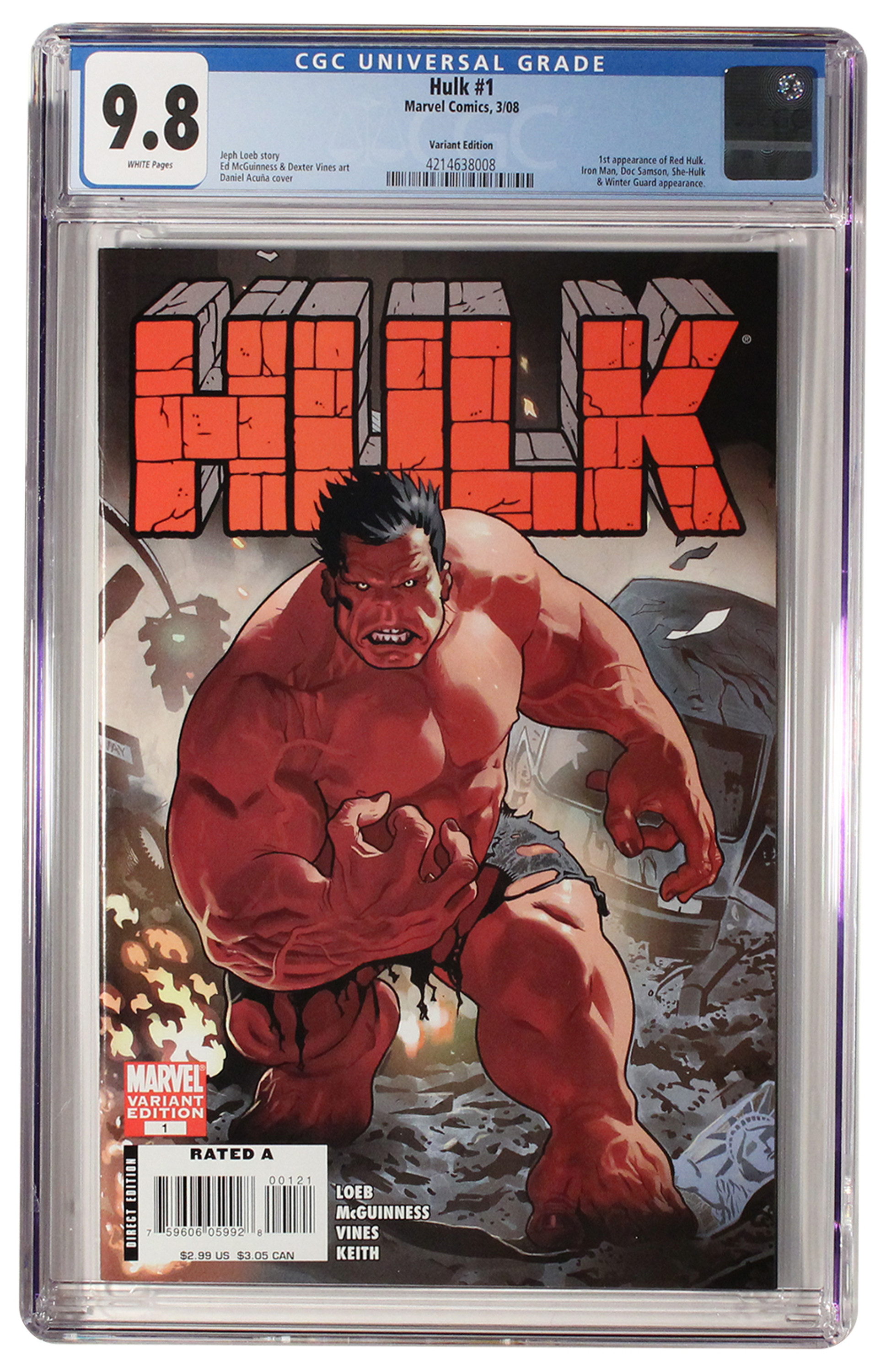 Hulk #1 Acuna Variant