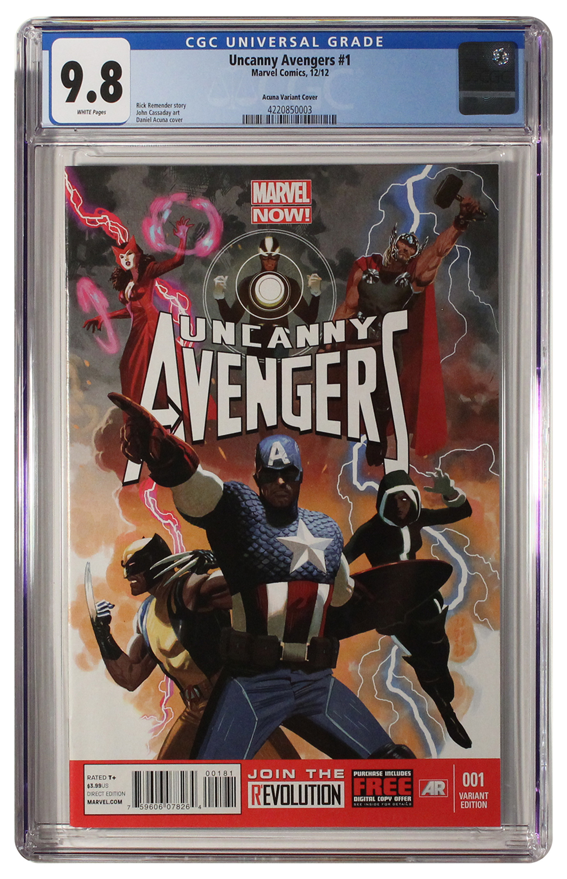 Uncanny Avengers #1 Acuna Variant