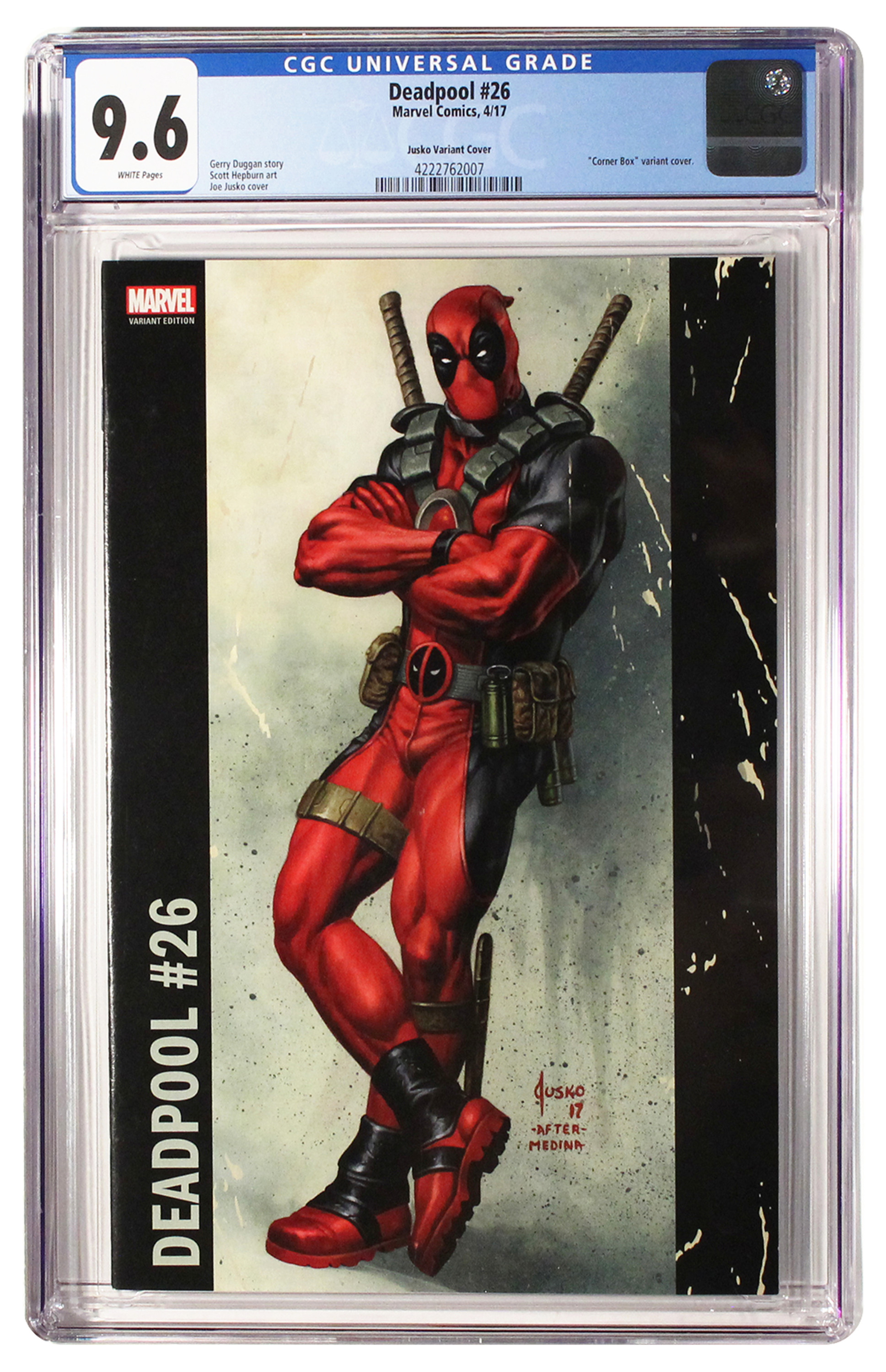 Deadpool #26 Jusko Variant