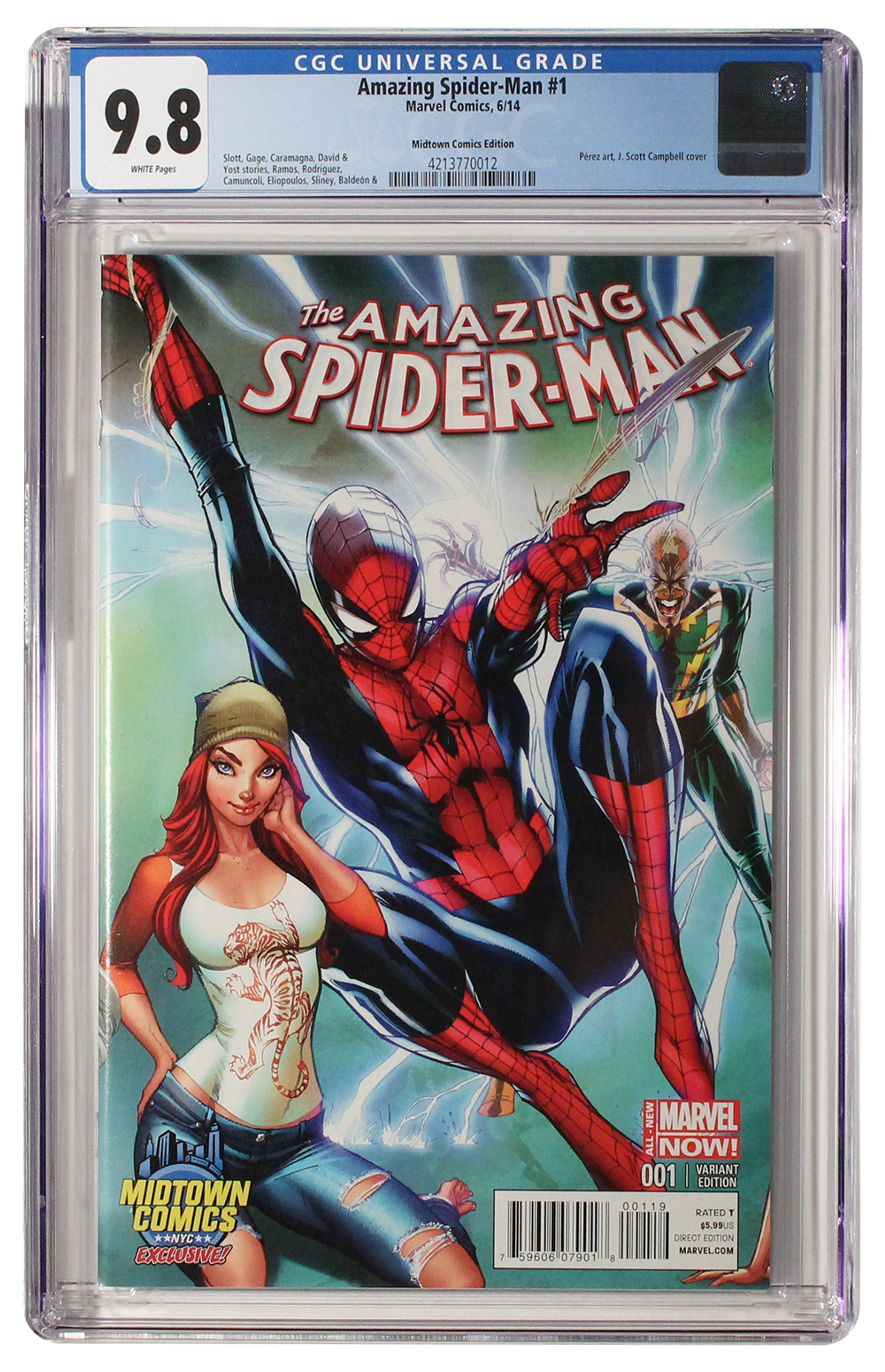 Amazing Spider-Man (2014) #1 Midtown Comics Edition