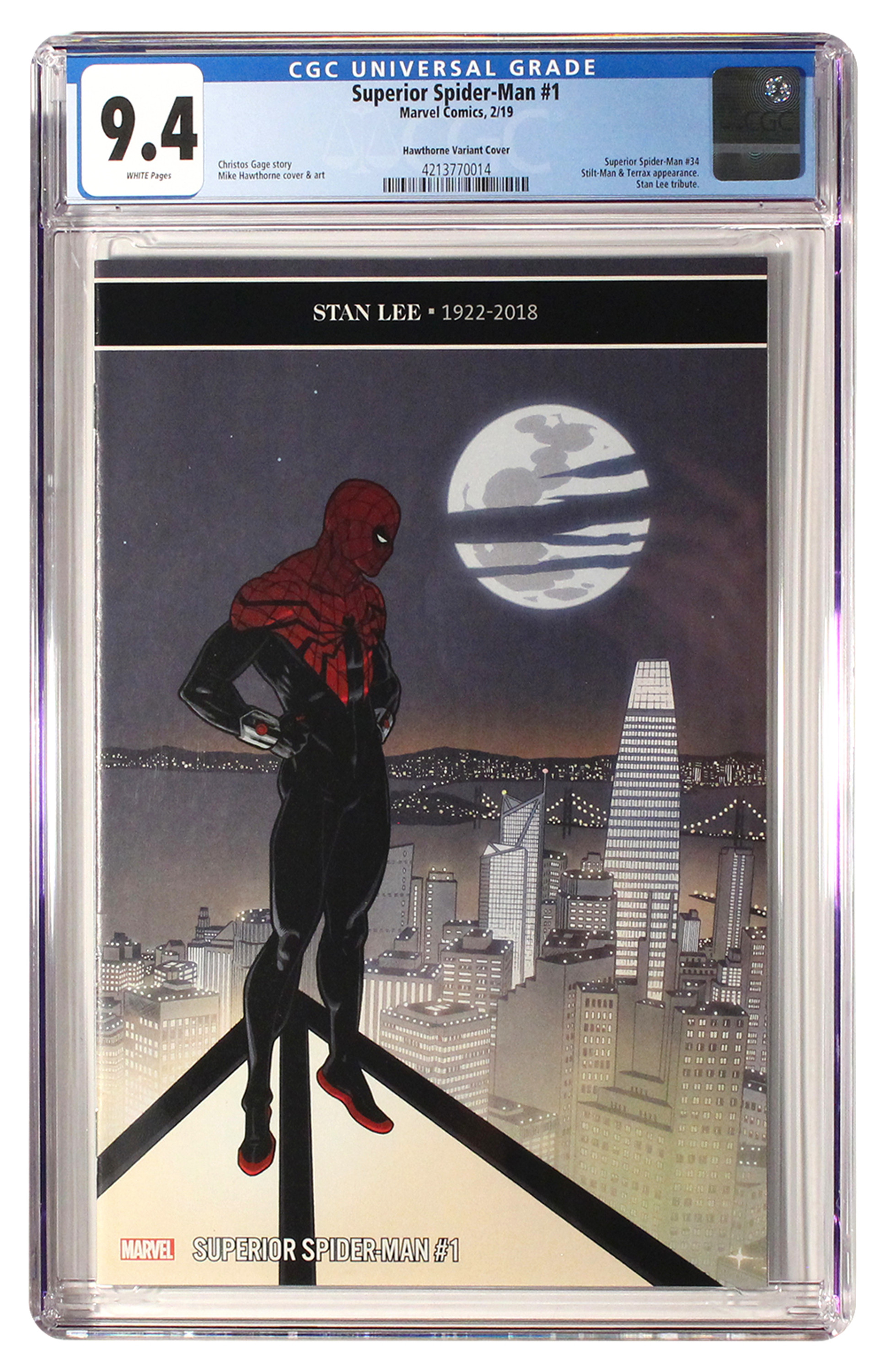 Superior Spider-Man #1 Hawthorne Variant