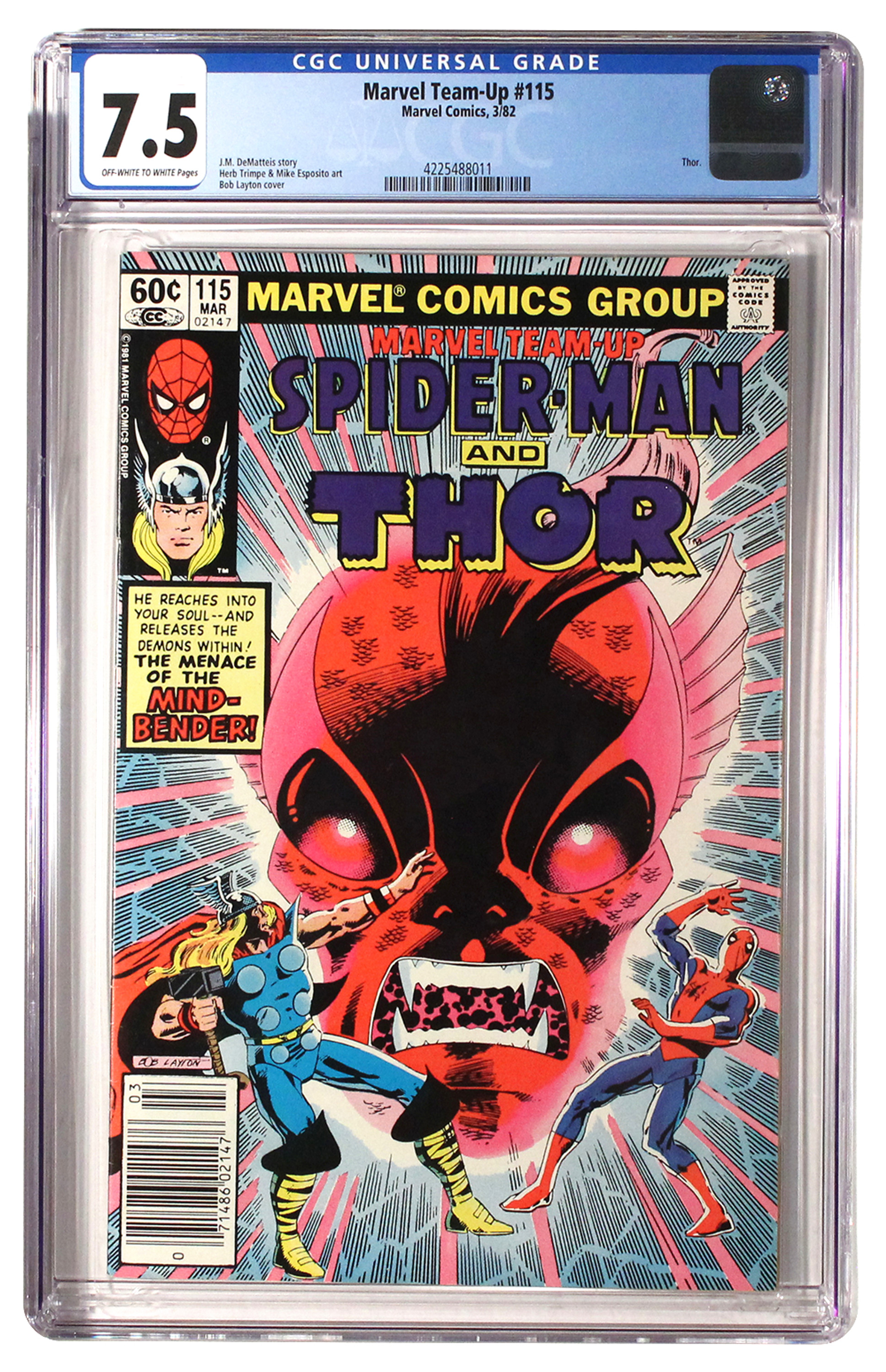 Marvel Team-Up #115 Newsstand Edition