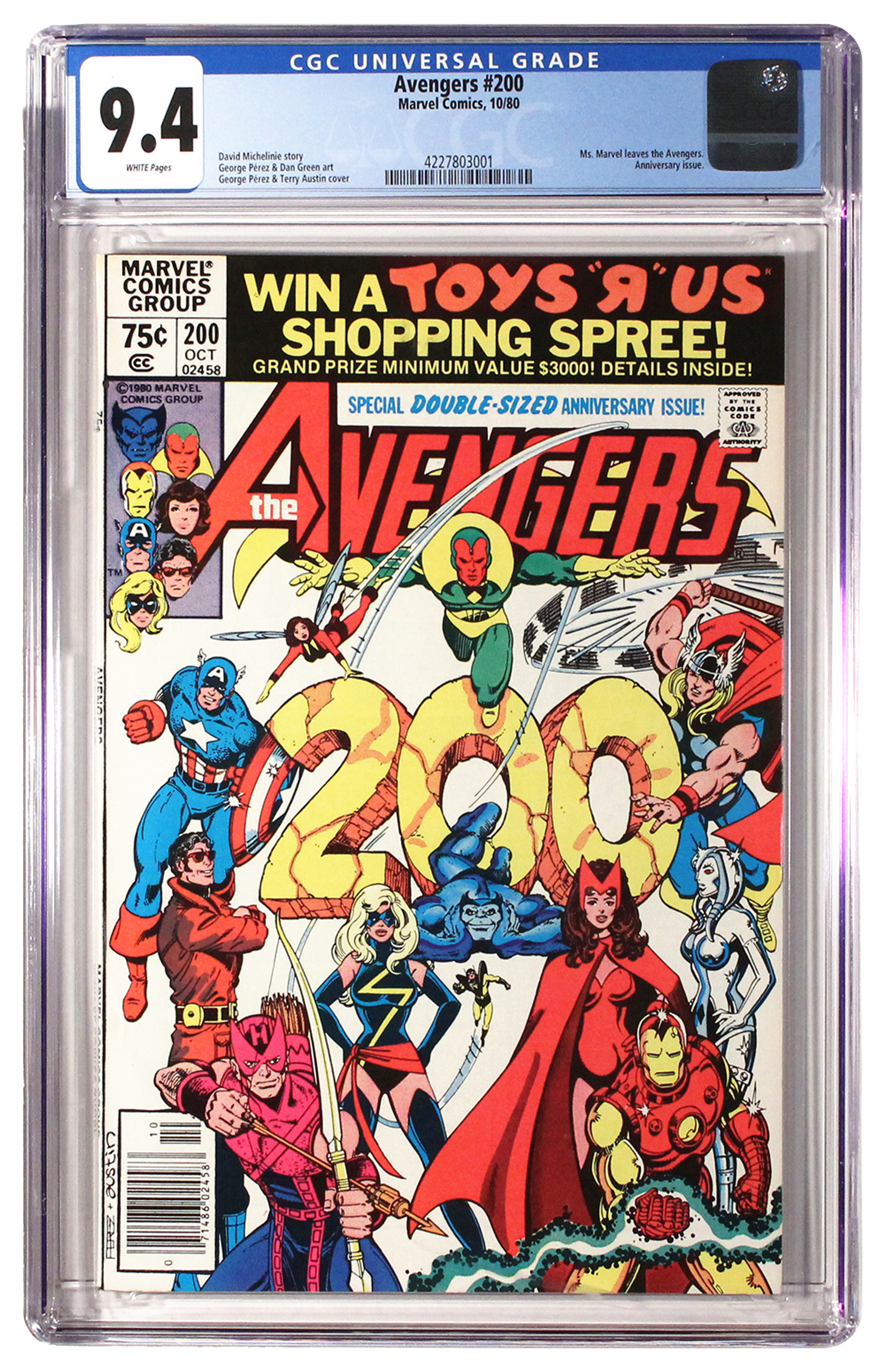 Avengers #200 Newsstand Edition