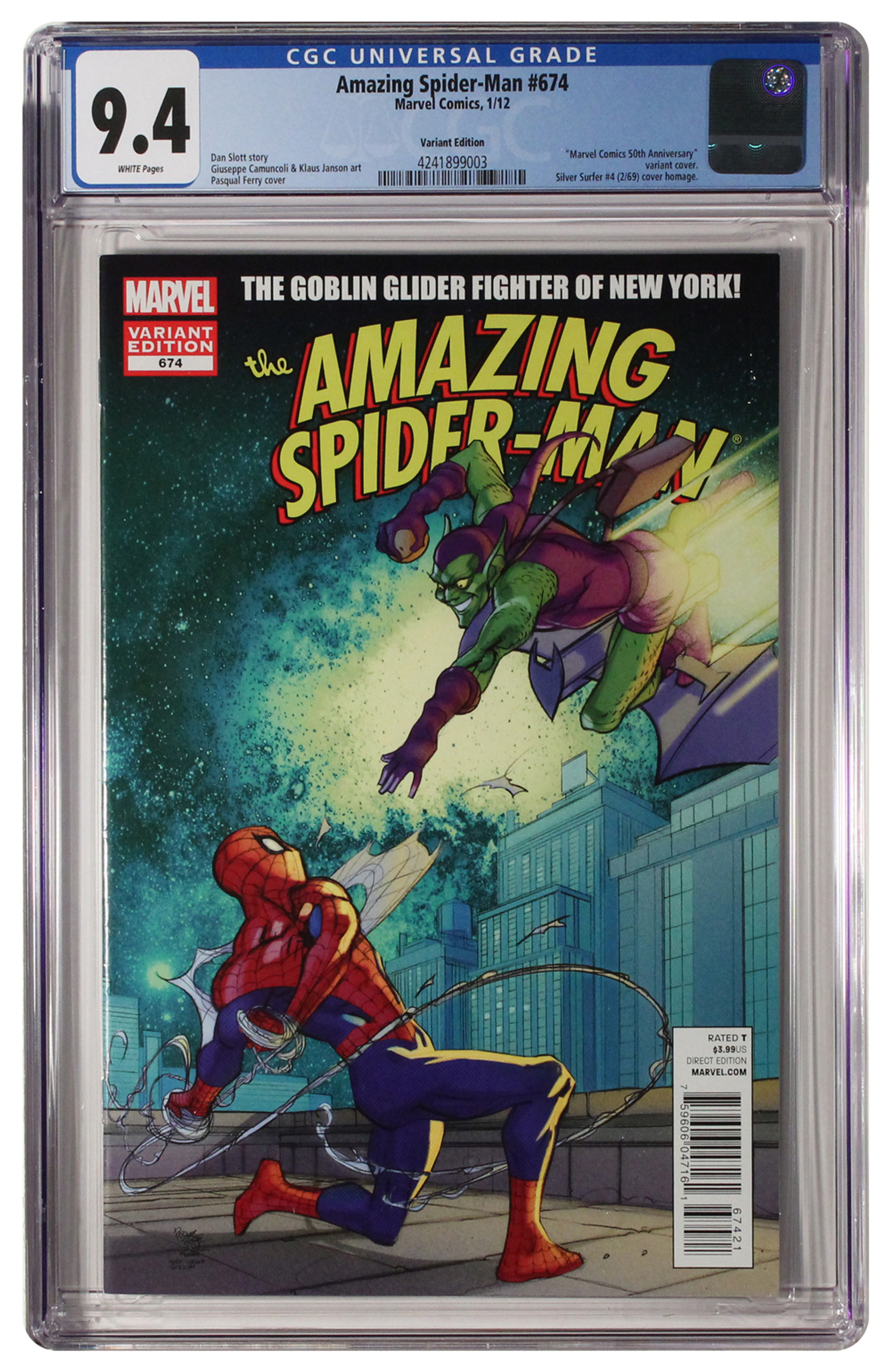 Amazing Spider-Man #674 Variant Edition