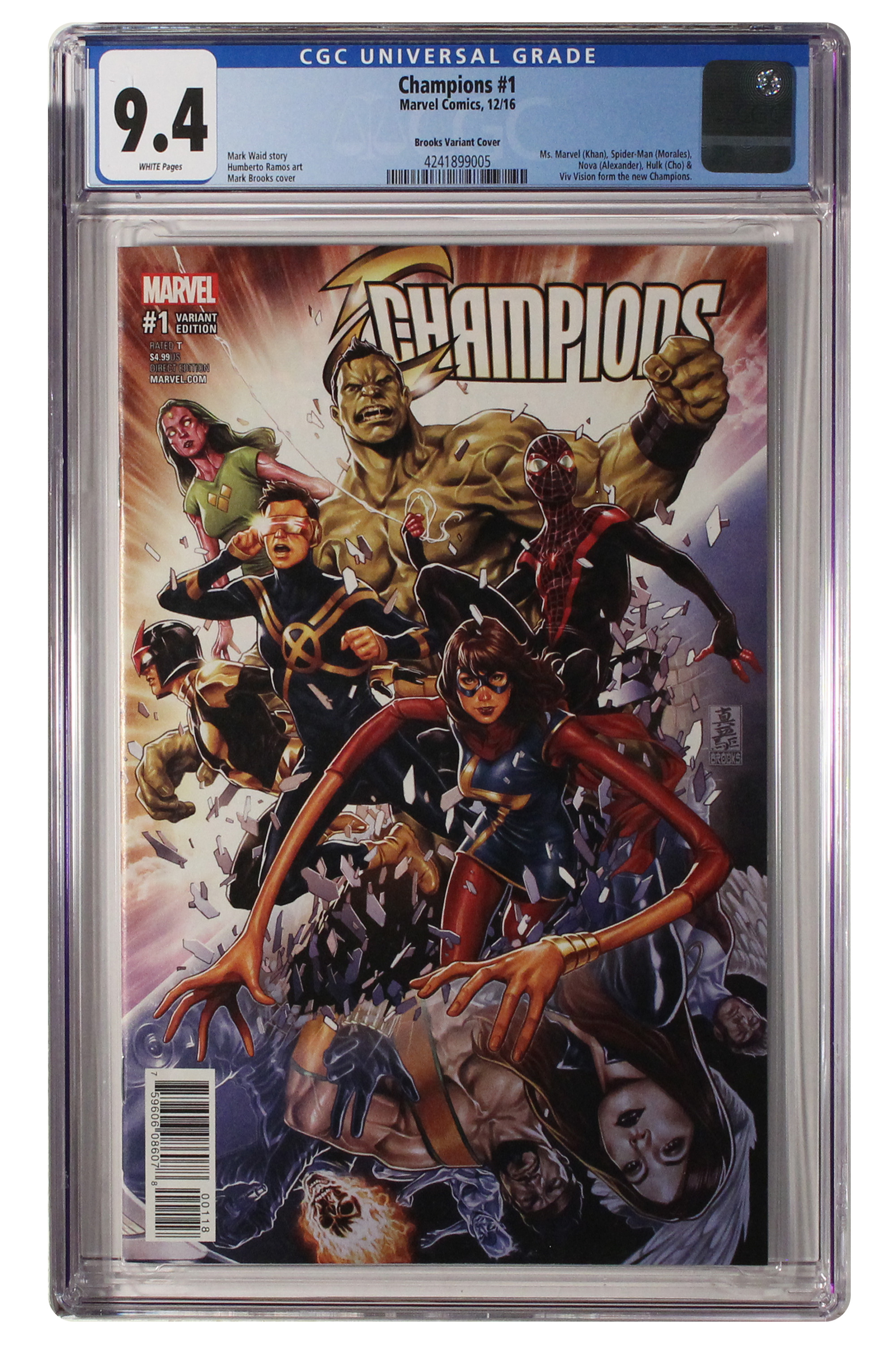 Champions #1 Brooks Variant