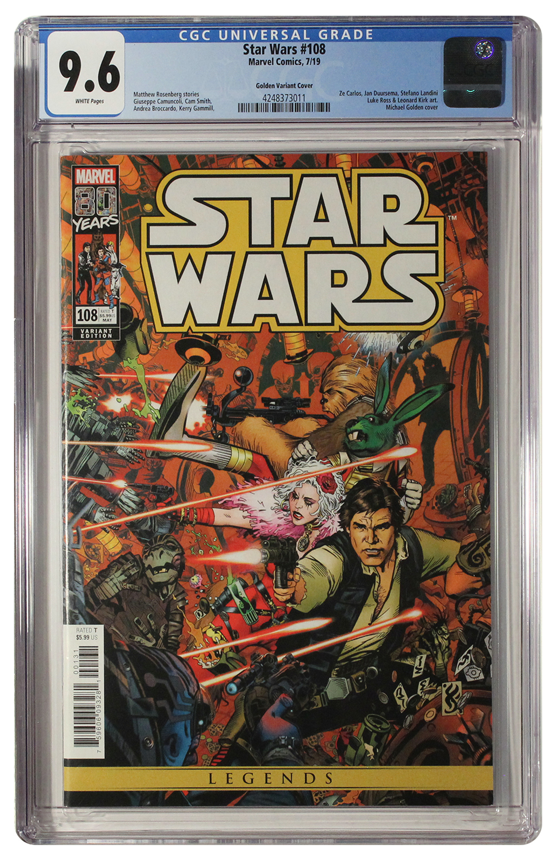 Star Wars #108 Golden Variant