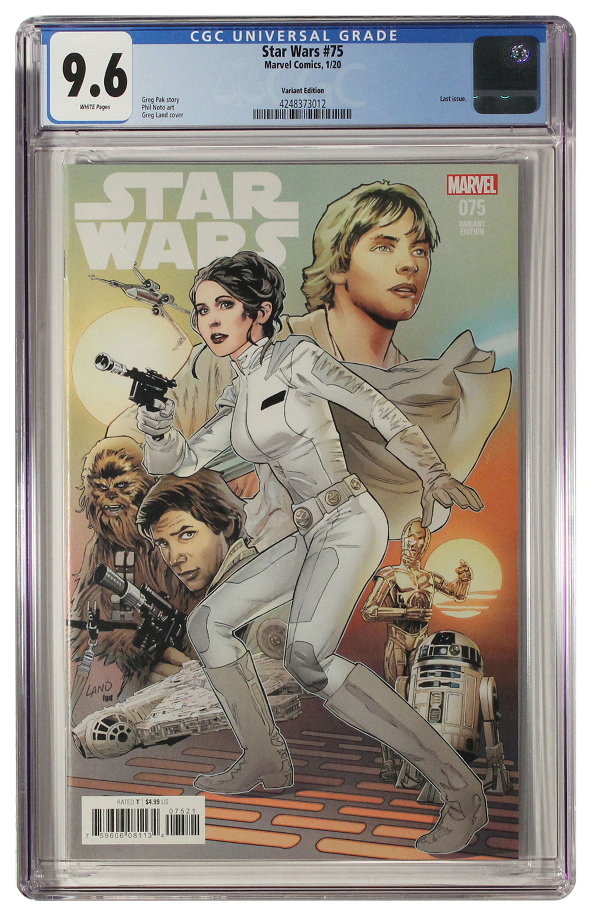 Star Wars #75 Land Variant