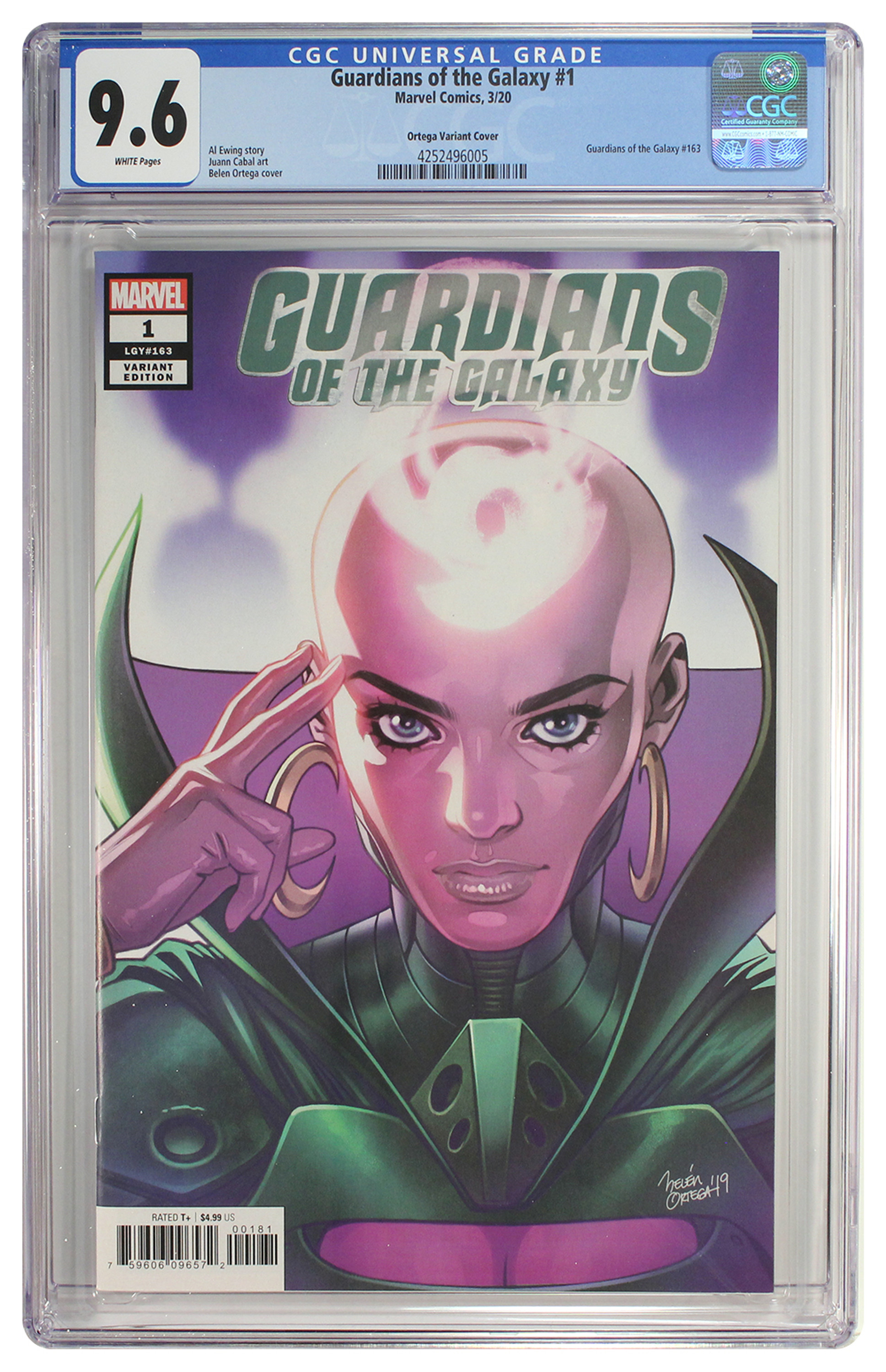 Guardians of the Galaxy #1 Ortega Variant