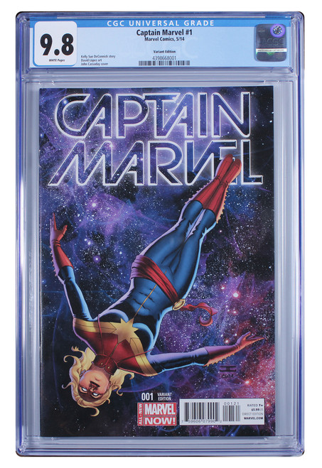 Captain Marvel #1 Cassaday Variant