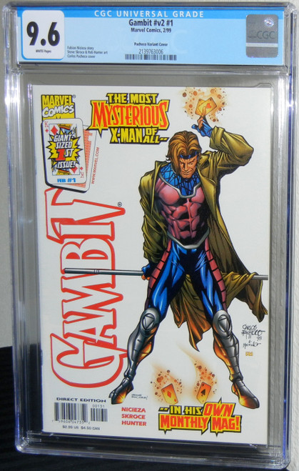 Gambit Vol. 2 #1 Pacheco Variant Cover