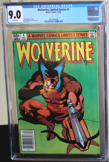 Wolverine Limited Series #4 Newsstand Edition
