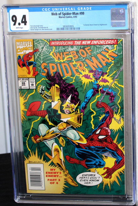 Web of Spider-Man #99 Newsstand Edition