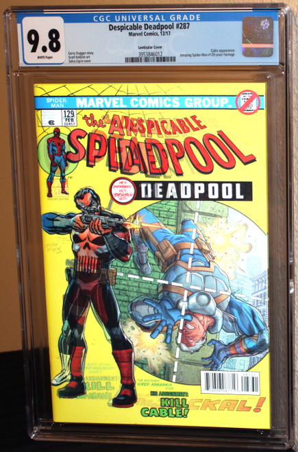 Despicable Deadpool #287 Lenticular Cover