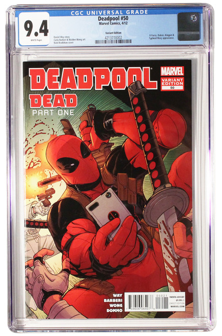 Deadpool #50 Bradshaw Variant