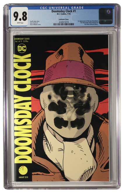 Doomsday Clock #1 Lenticular Cover