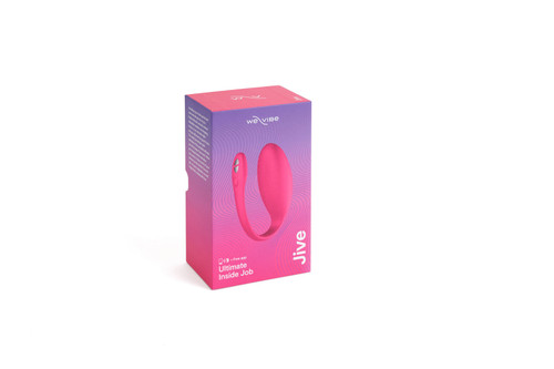 We-vibe Jive Rechargeable Silicone Couples Vibrator - Pink Image0