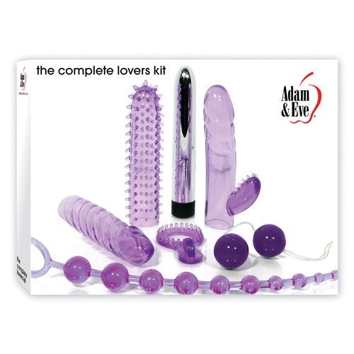 Adam & Eve's Complete Lover's Kit in the box