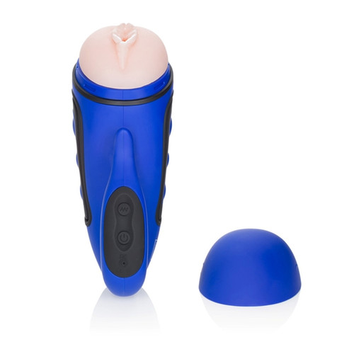 Apollo Alpha Stroker Blue profile view