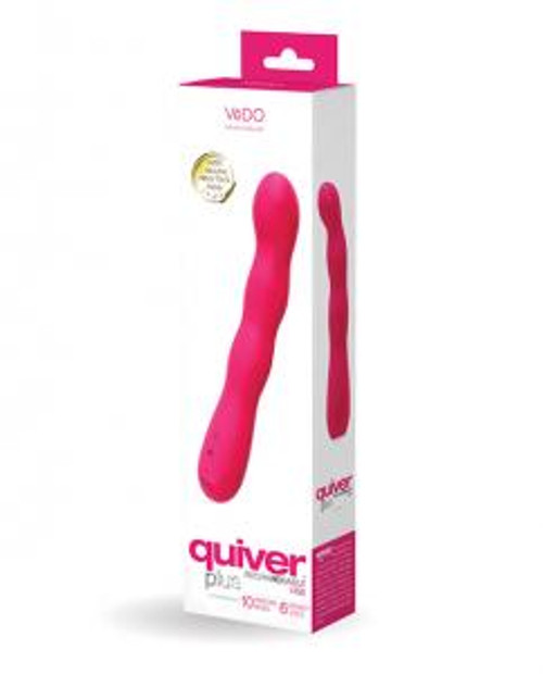 Vedo Quiver Plus Rechargeable Vibe Foxy Pink Quiver Plus Image0
