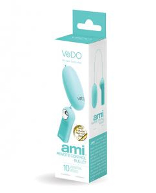 Vedo Ami Remote Control Bullet Vibrator Turquoise Image0