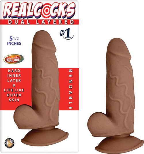 Realcocks Dual Layered #2-brown