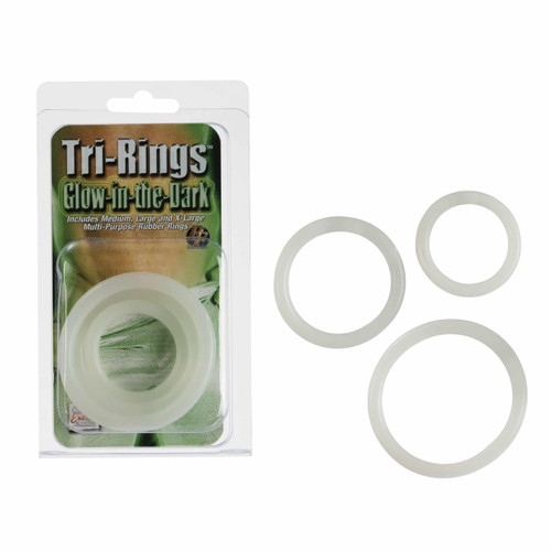 Tri Rings Glow In The Dark box and contents